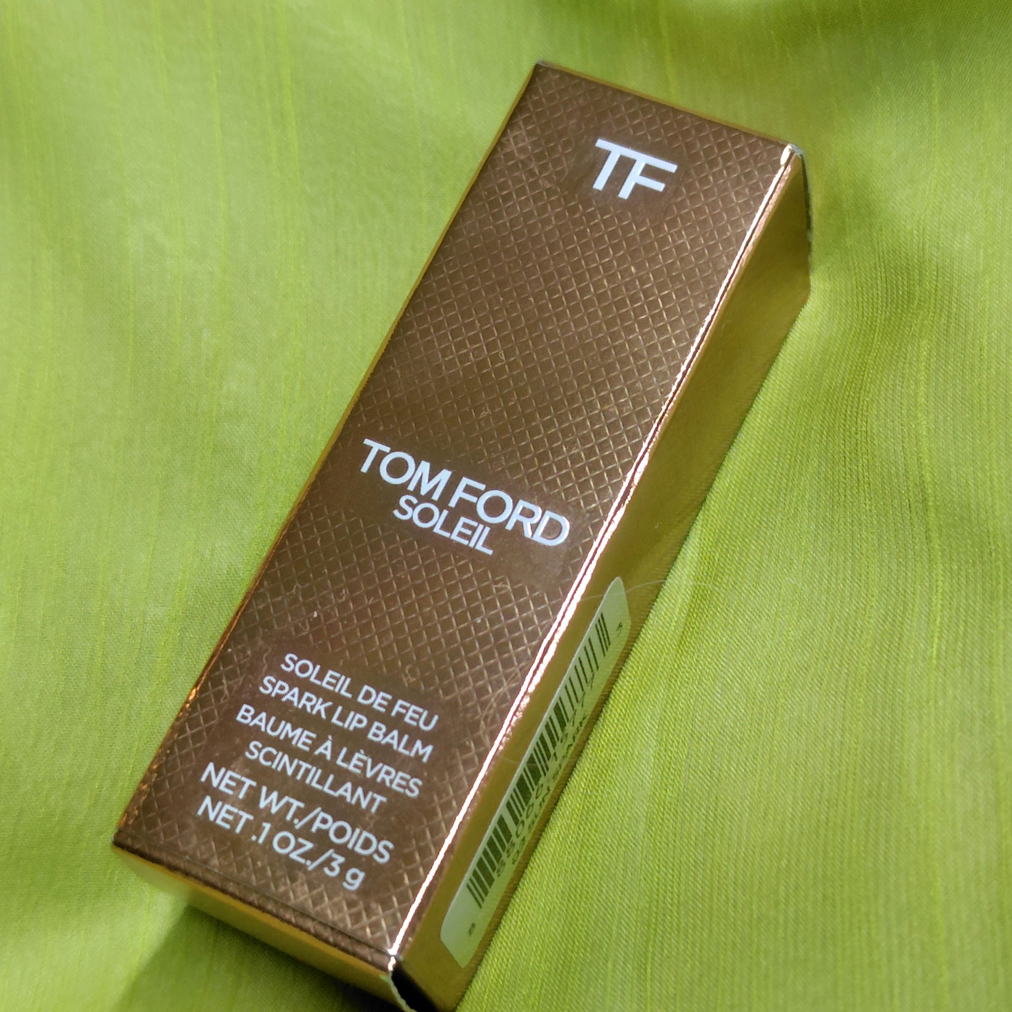 ソレイユ ドゥ フ スパーク リップ バーム/TOM FORD BEAUTY/口紅を使ったクチコミ（1枚目）