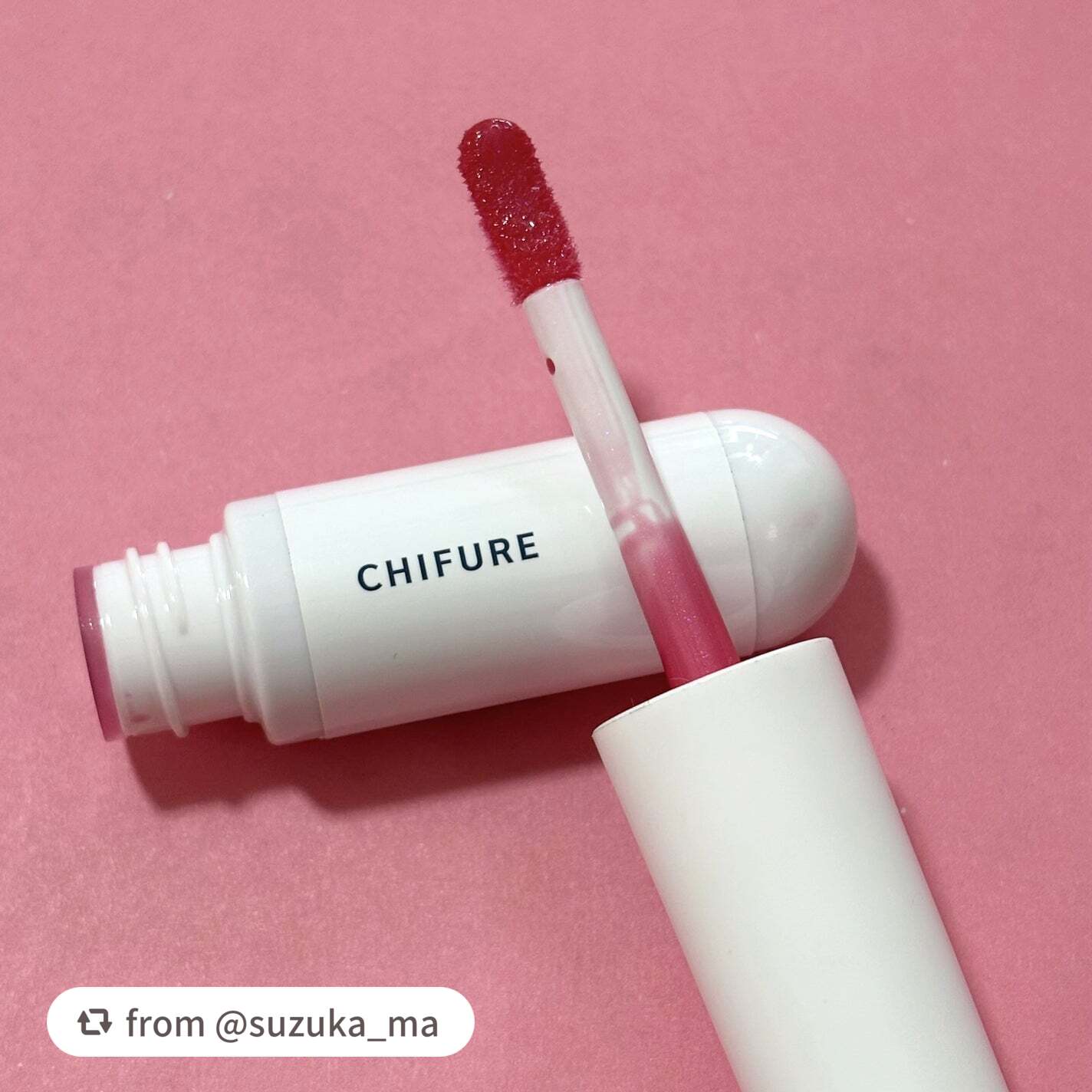 ティント リップ ジェル/ちふれ/リップティントを使ったクチコミ(2枚目)