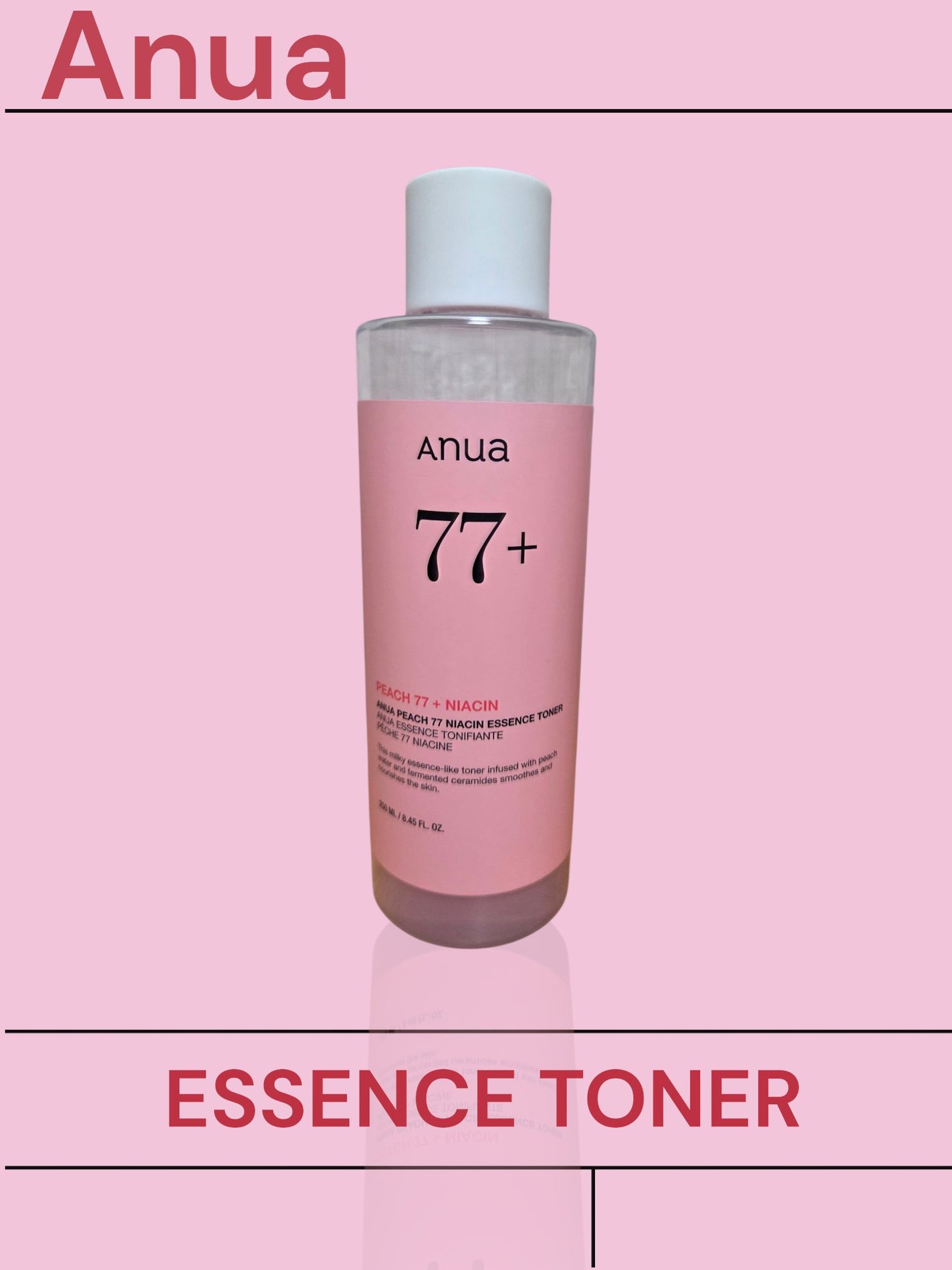 桃77%ナイアシンエッセンストナー 250ml/Anua/化粧水を使ったクチコミ(1枚目)