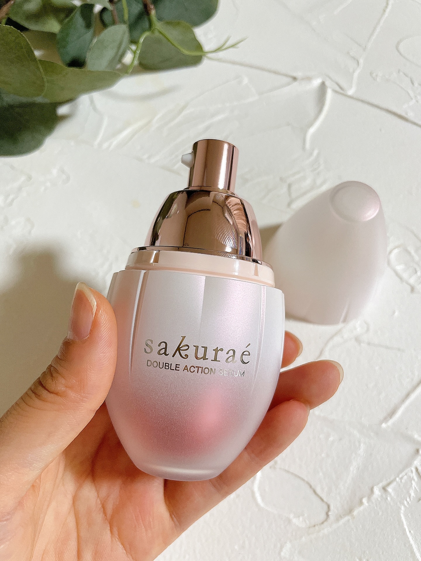 試してみた】 ダブルアクションセラム サクラエ（sakuraé）の