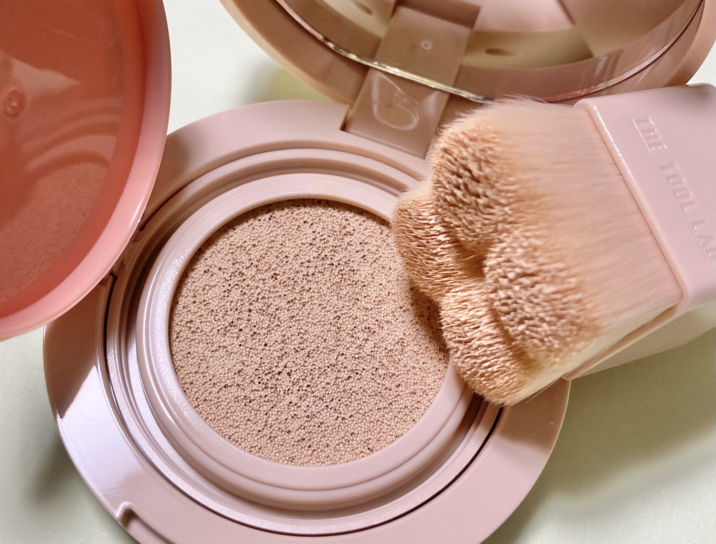 スタンプスキンフィットクッショングロウ/THE TOOL LAB/クッションファンデーションを使ったクチコミ（3枚目）