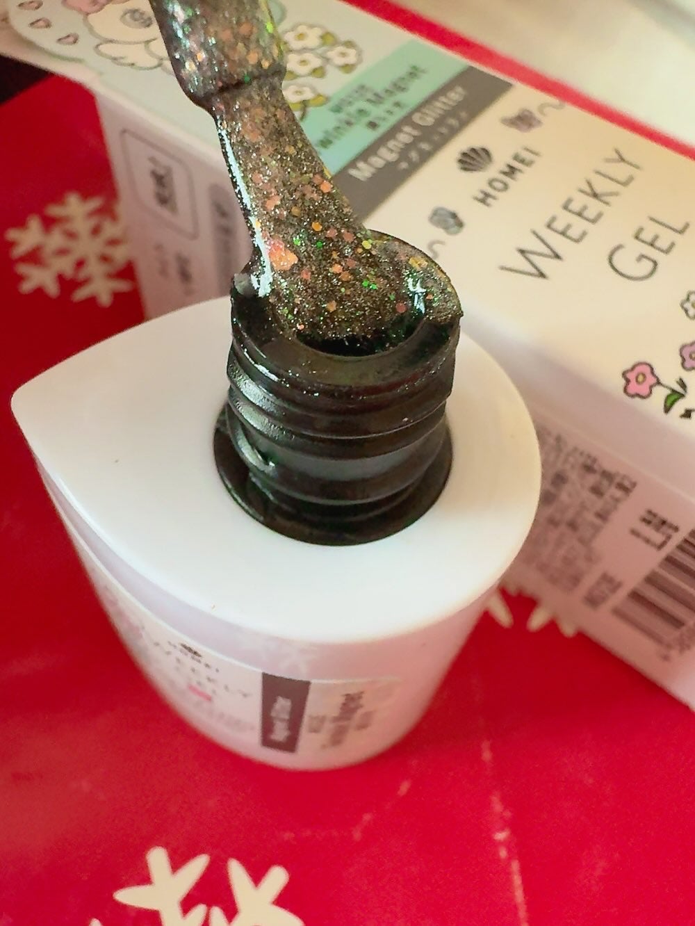 HOMEI ウィークリージェル/HOMEI/ジェルネイルを使ったクチコミ(4枚目)