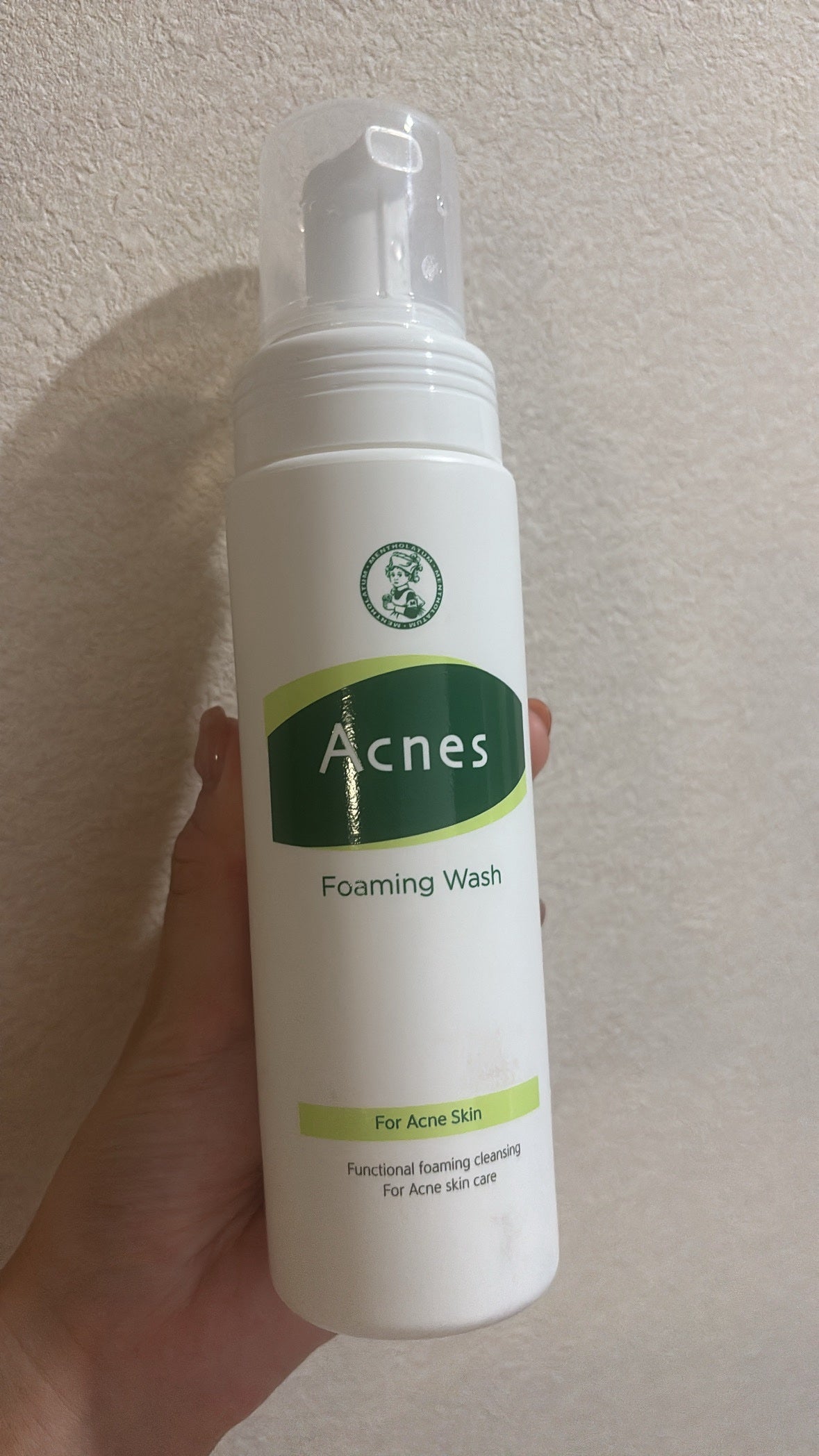 薬用ふわふわな泡洗顔/メンソレータム アクネス/泡洗顔を使ったクチコミ(1枚目)