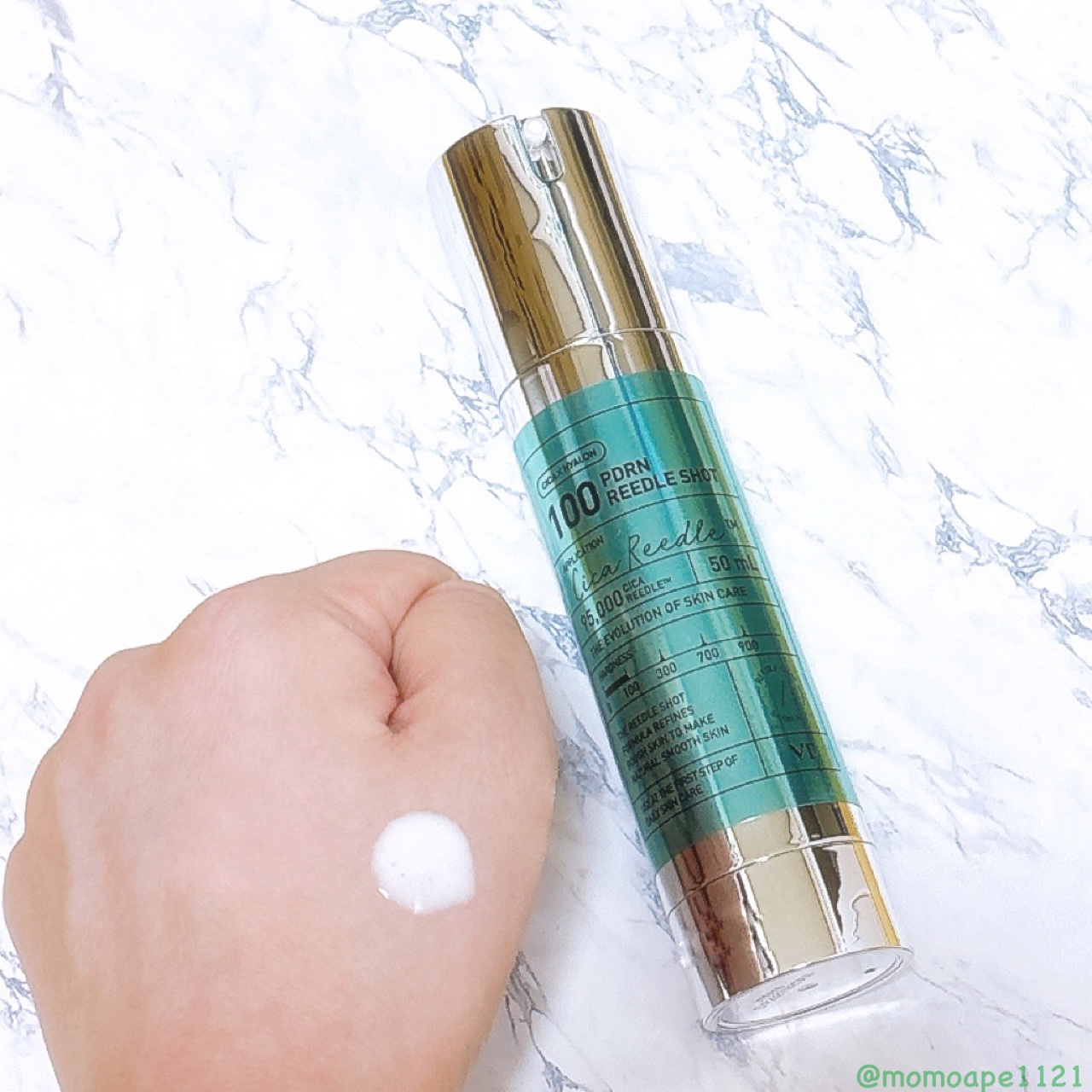 PDRN+リードルS 100/VT/美容液を使ったクチコミ（2枚目）