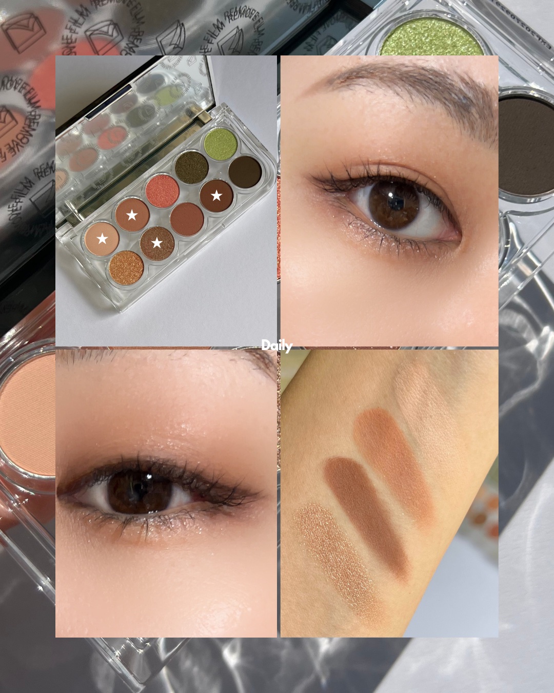 ライトオンアイズシャドウパレット/ルミル/アイシャドウパレットを使ったクチコミ（3枚目）