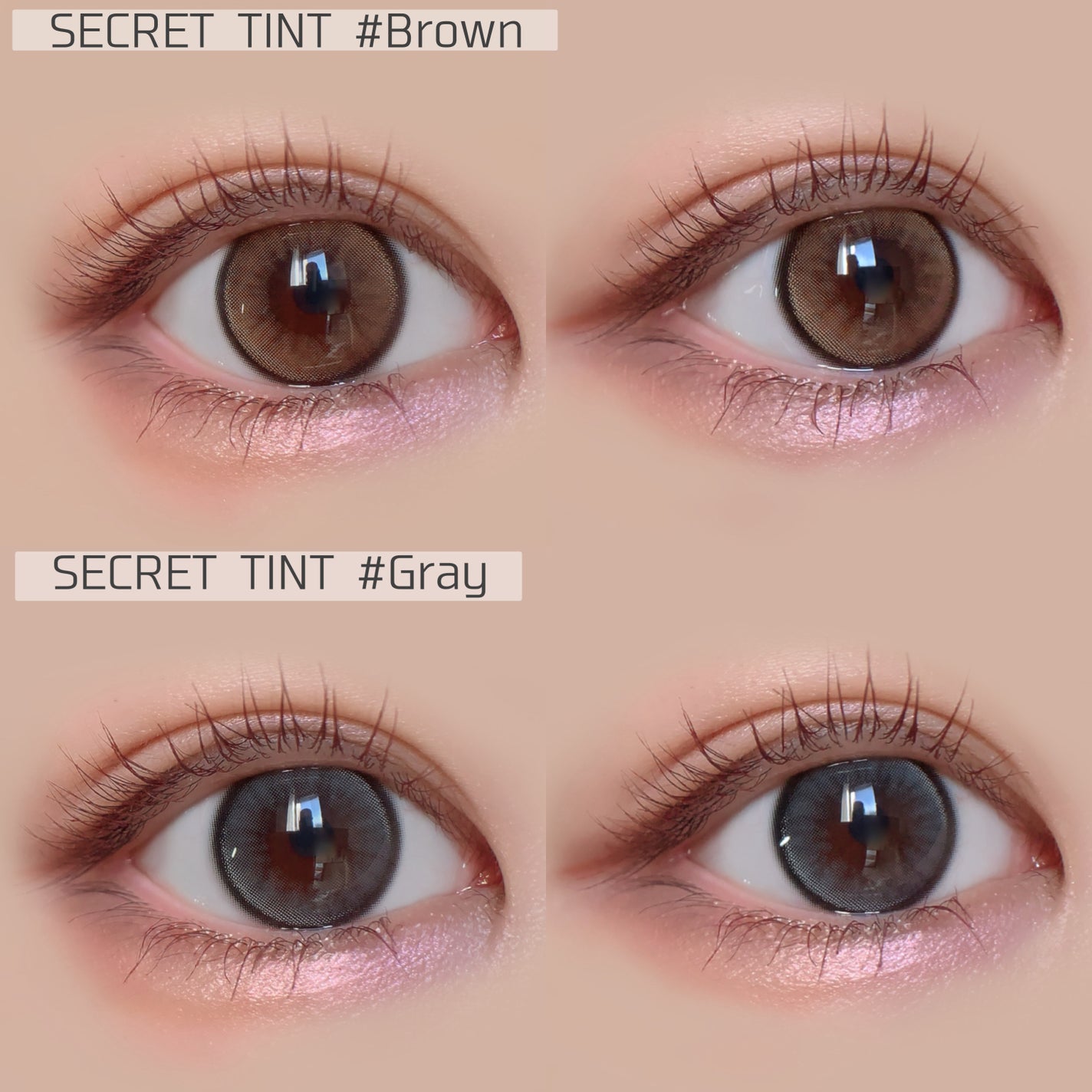 secret tint/OLENS/1ヶ月(1MONTH)カラコンを使ったクチコミ(2枚目)