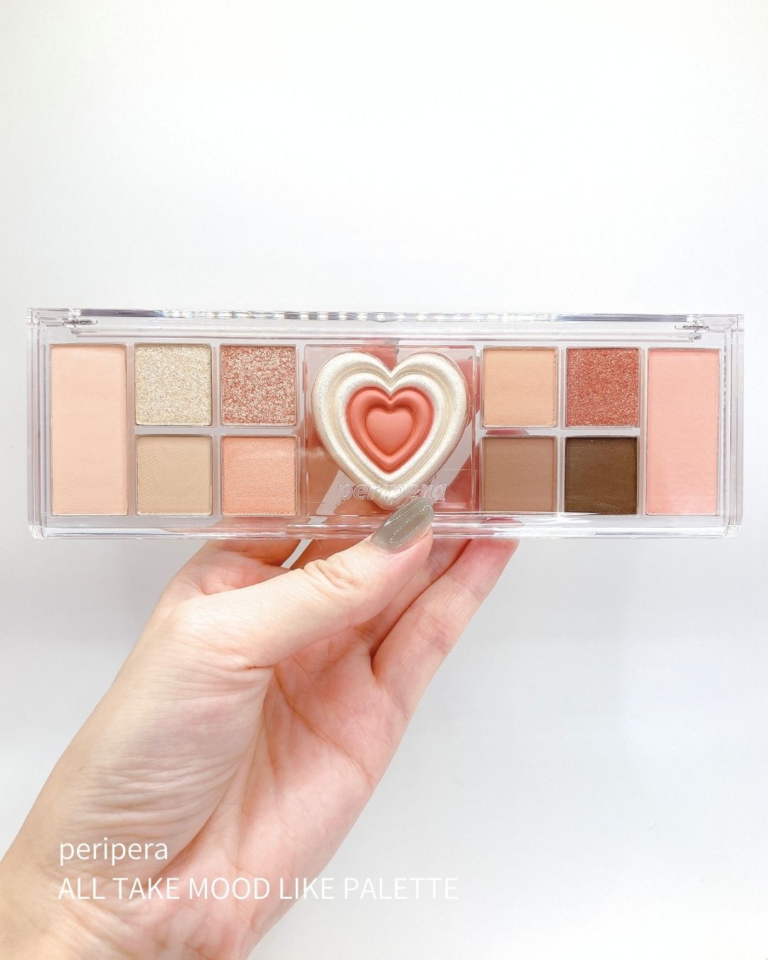 オールテイクムードライクパレット/PERIPERA/アイシャドウパレットを使ったクチコミ（3枚目）