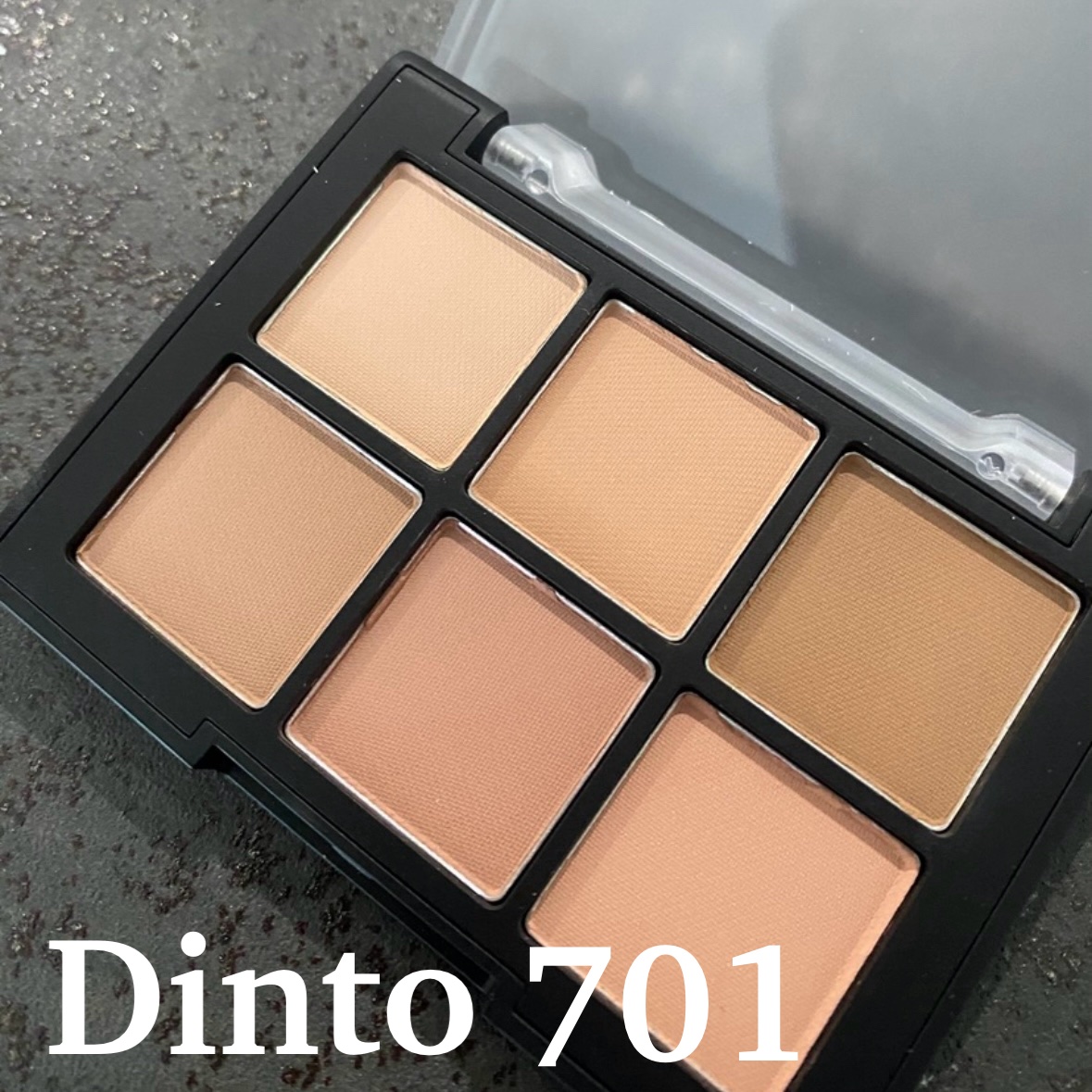 ブラーフィニシュシャドウパレット 701 ジェーンオースティン/Dinto/アイシャドウパレットを使ったクチコミ（1枚目）