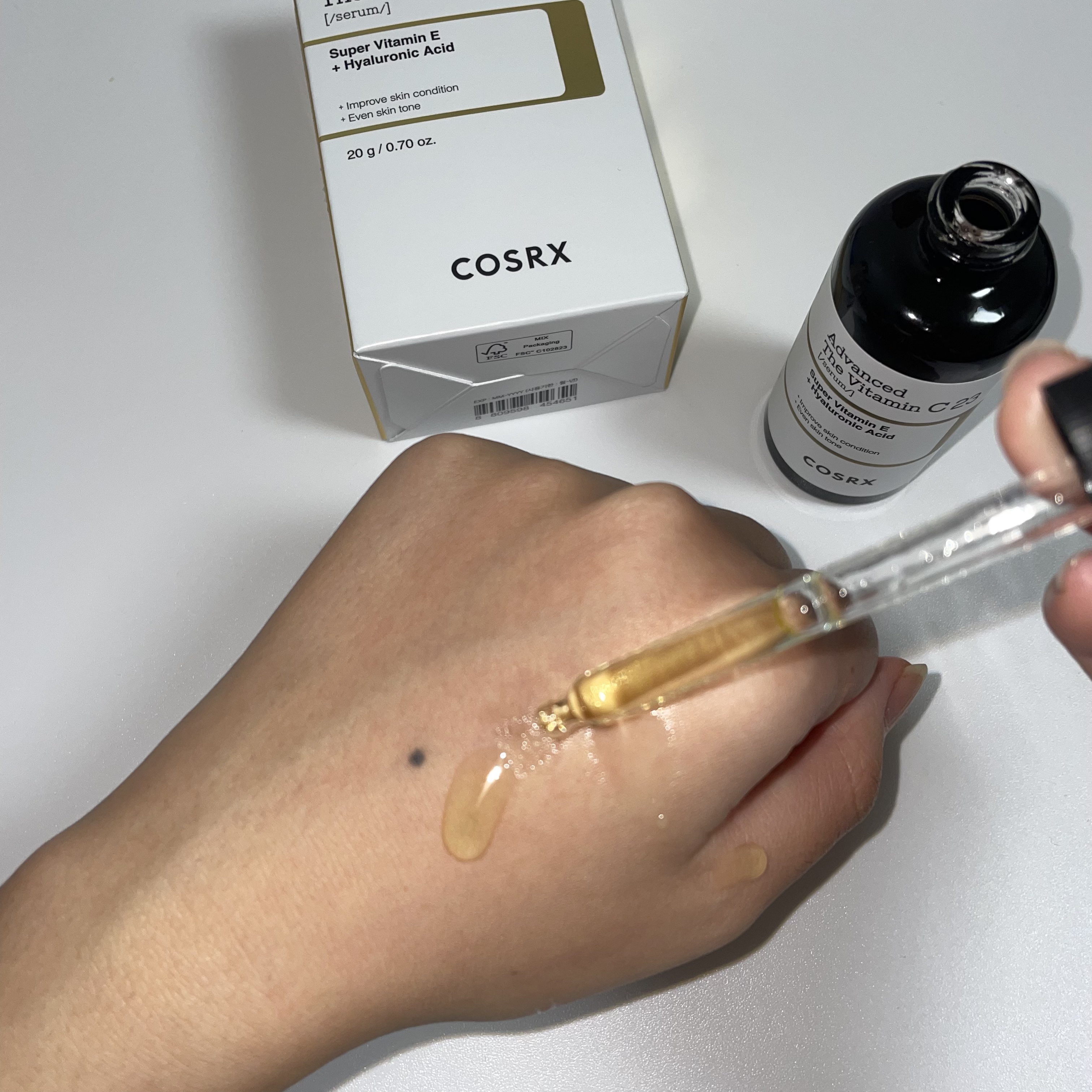 RXアドバンスド ザ・ビタミンC23セラム/COSRX/美容液を使ったクチコミ（2枚目）