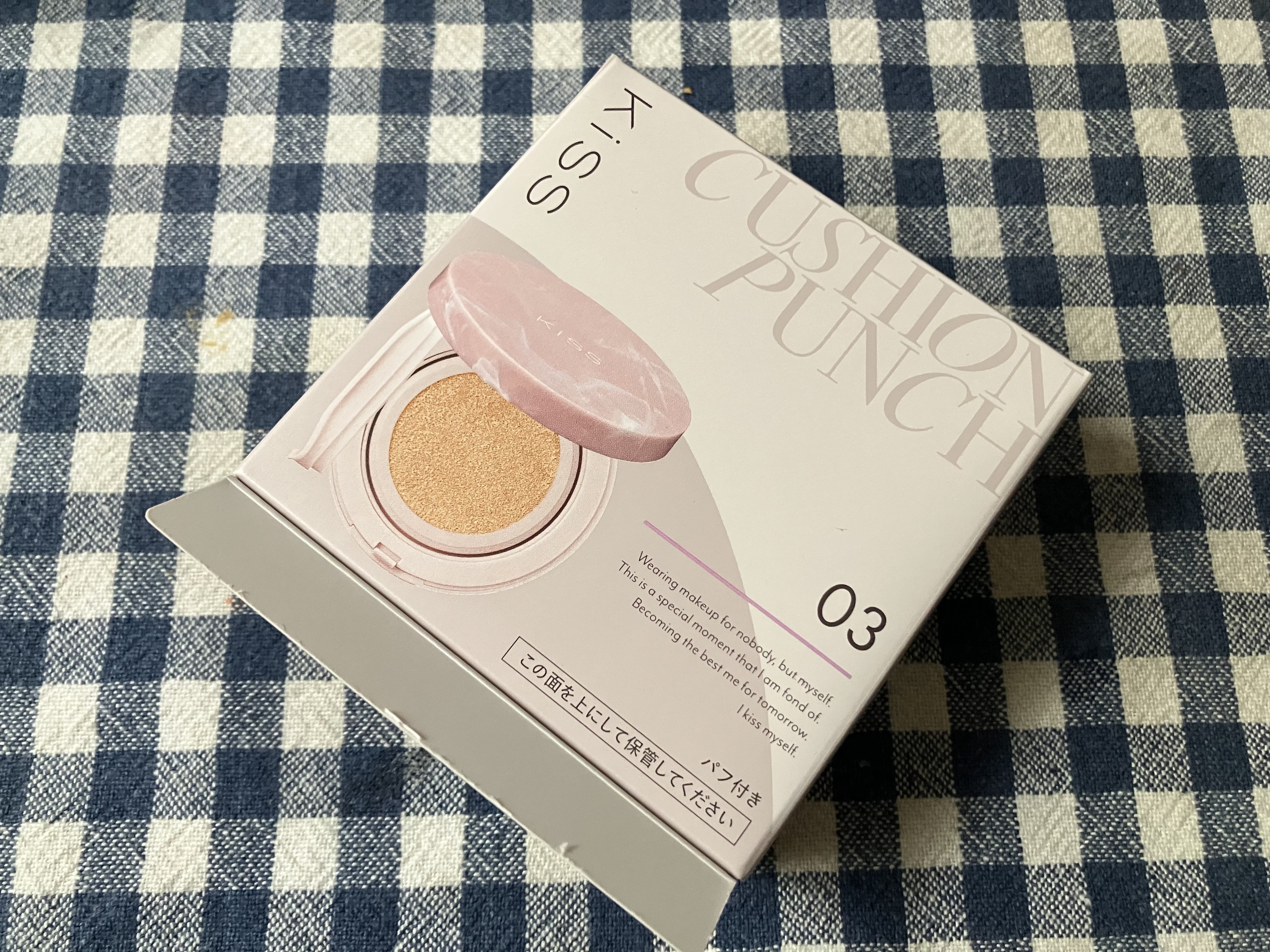 キス クッションパンチ/KiSS/クッションファンデーションを使ったクチコミ（3枚目）