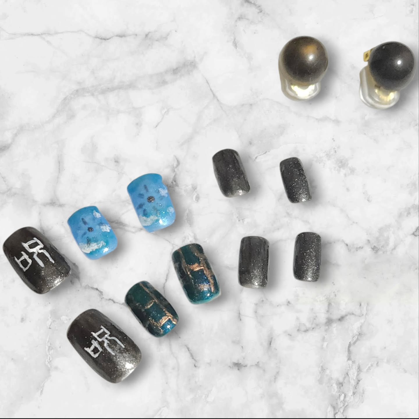 マジックパウダーペン タイプD【TR03】	/NAILTOWN/ネイル用品を使ったクチコミ（3枚目）