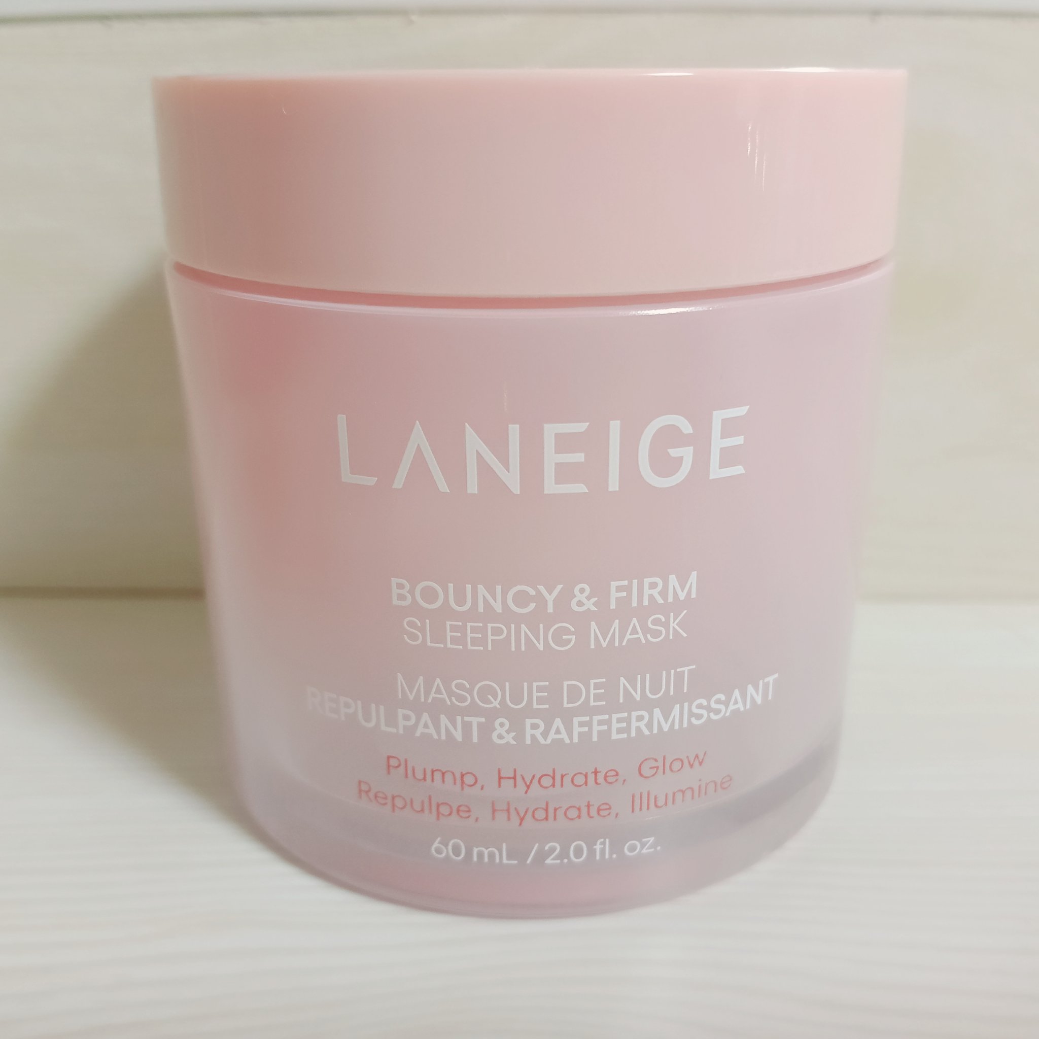 バウンシースリーピングマスク/LANEIGE/フェイスクリームを使ったクチコミ（1枚目）