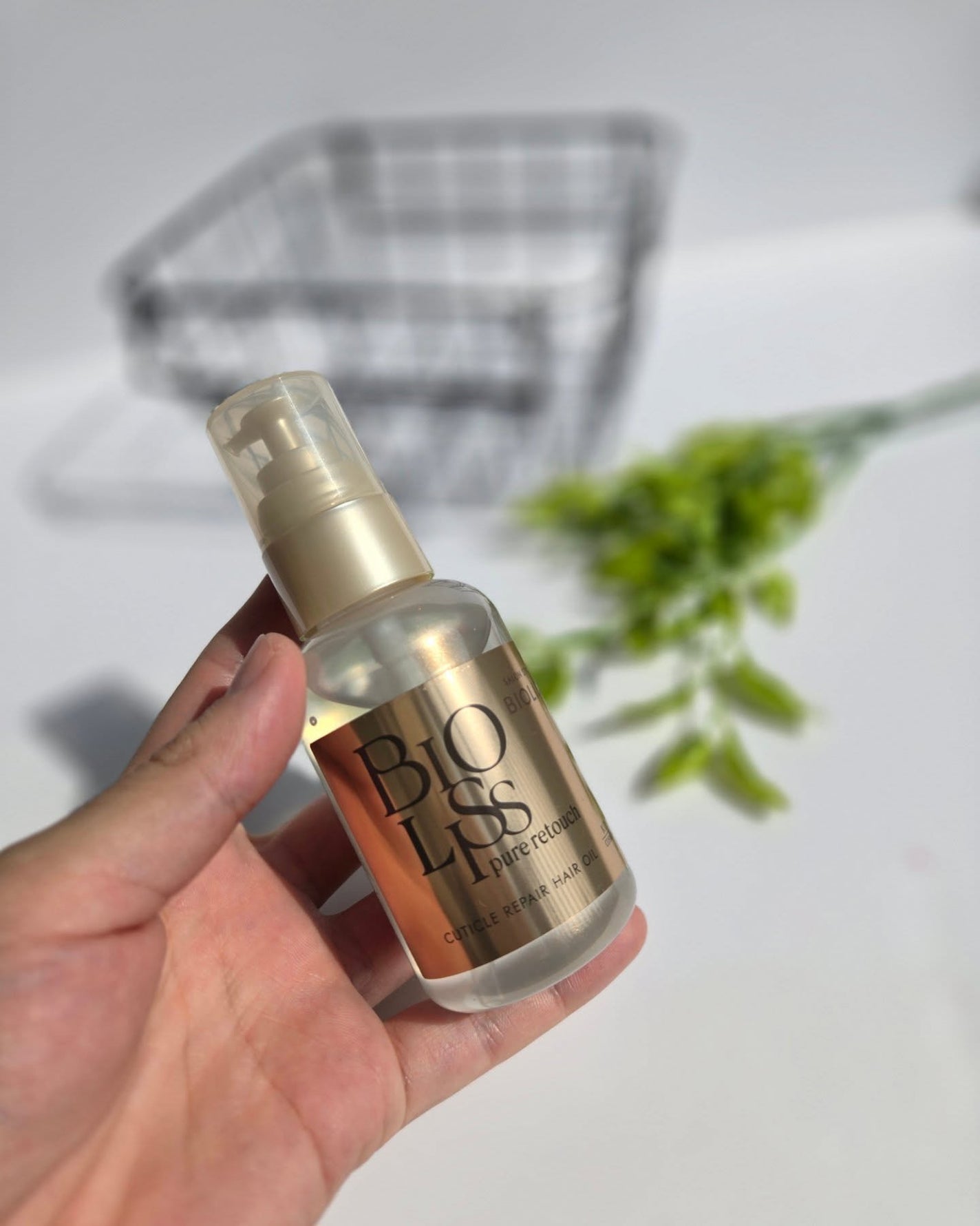 SS ビオリス ピュアレタッチ キューティクルリペア ヘアオイル/SSビオリス/ヘアオイルを使ったクチコミ(2枚目)