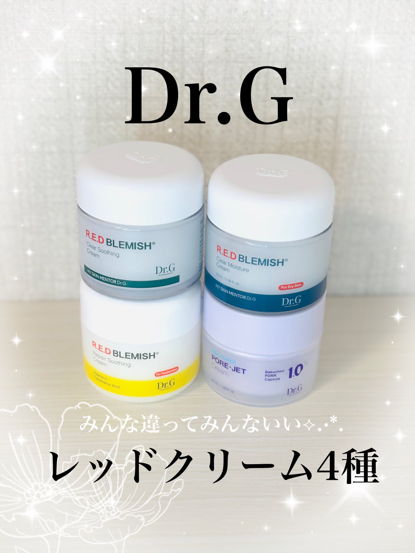 レッドブレミッシュ クリアスージングクリーム/Dr.G/フェイスクリームを使ったクチコミ(1枚目)
