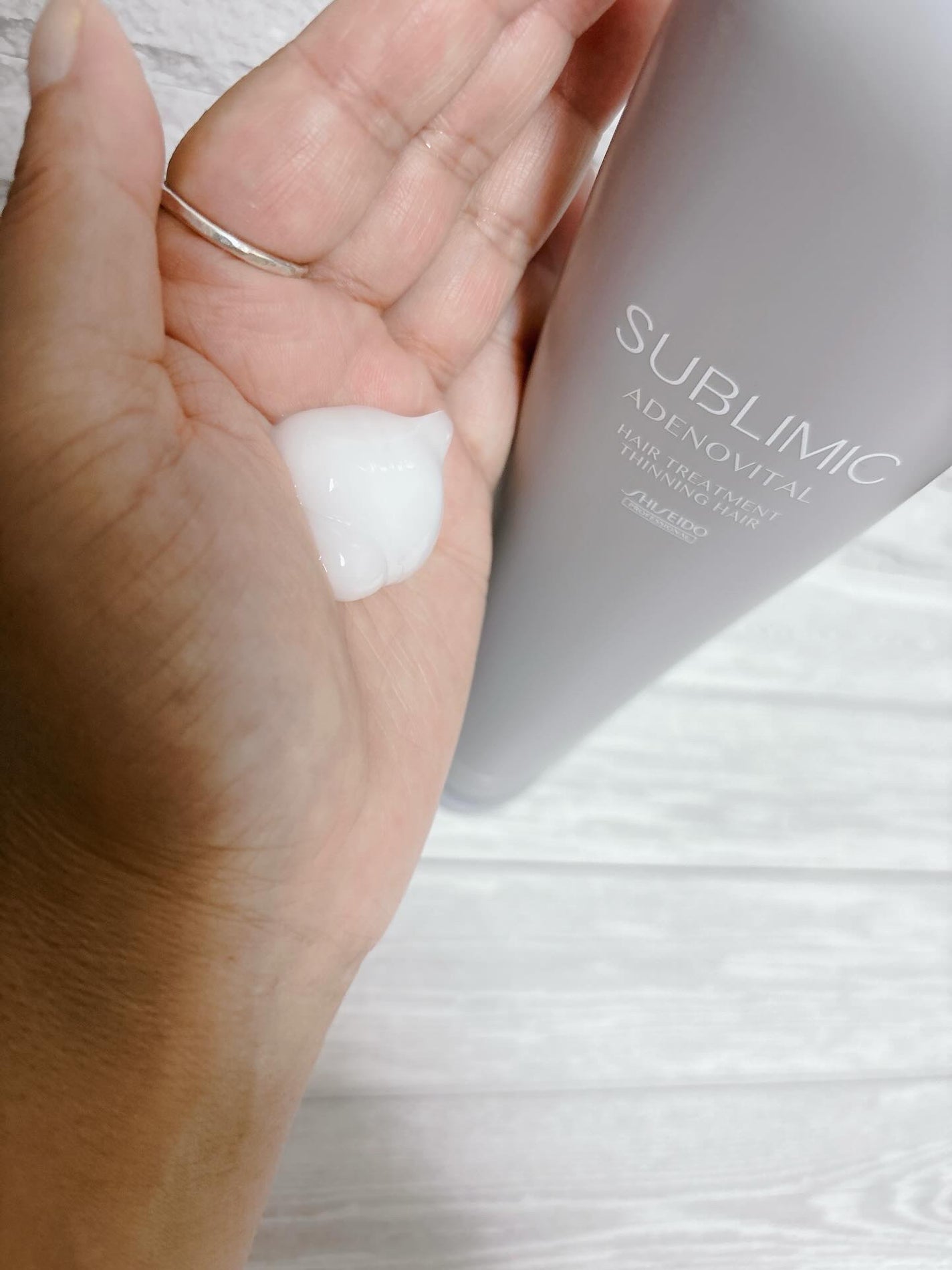 ぷえら on LIPS 「サブリミックアデノバイタル シャンプー トリートメント使ってみ..」(4枚目)