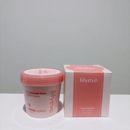 リペアターンジェラートヘアパック バウンシーベリー/リリーイブ/洗い流すヘアトリートメントを使ったクチコミ(1枚目)