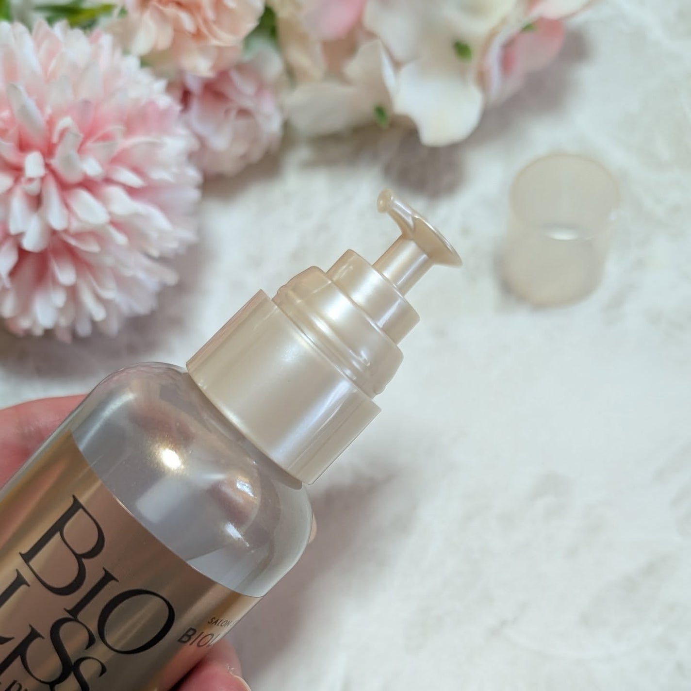 SS ビオリス ピュアレタッチ キューティクルリペア ヘアオイル/SSビオリス/ヘアオイルを使ったクチコミ(4枚目)