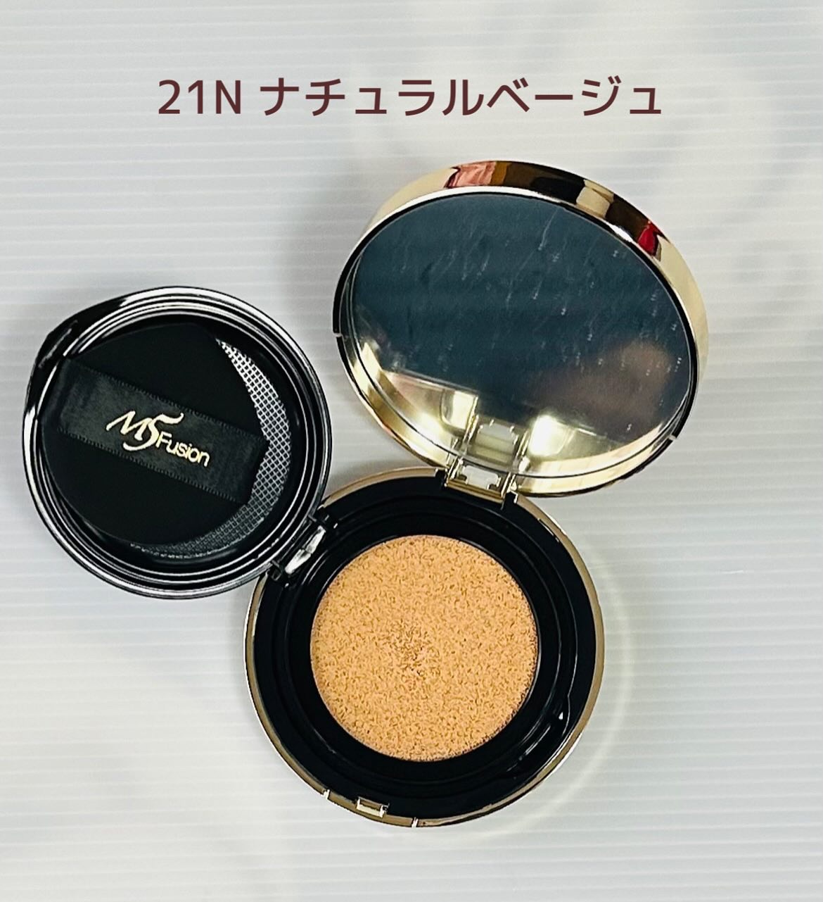 フェイスフィット クッション ファンデーション /M5fusion/クッションファンデーションを使ったクチコミ（3枚目）