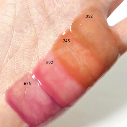 アンシーン バルーンティント/Oddtype/リップティントを使ったクチコミ(4枚目)