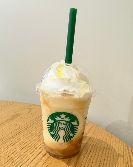 洋なし 生キャラメル フラペチーノ®/スターバックス リザーブ/その他ドリンクを使ったクチコミ(1枚目)