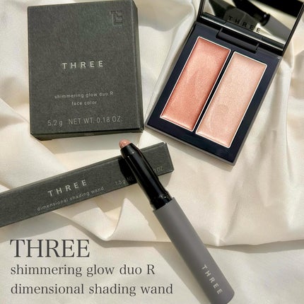 THREE シマリング グロー デュオ R/THREE/クリームハイライトを使ったクチコミ(1枚目)