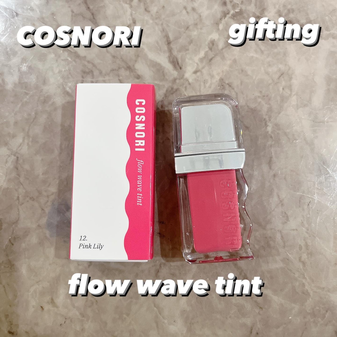 フローウェーブティント/COSNORI/リップティントを使ったクチコミ(1枚目)