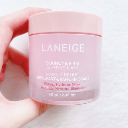 バウンシースリーピングマスク/LANEIGE/フェイスクリームを使ったクチコミ(3枚目)