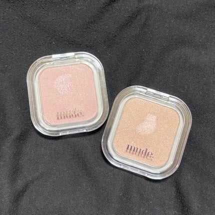 フェイスフィルボリューマーハイライター/mude/パウダーハイライトを使ったクチコミ(3枚目)