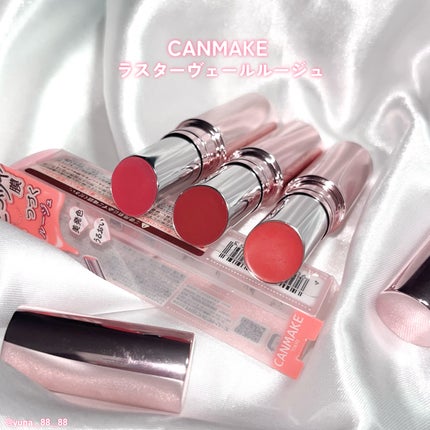 ラスターヴェールルージュ/キャンメイク/口紅を使ったクチコミ(3枚目)