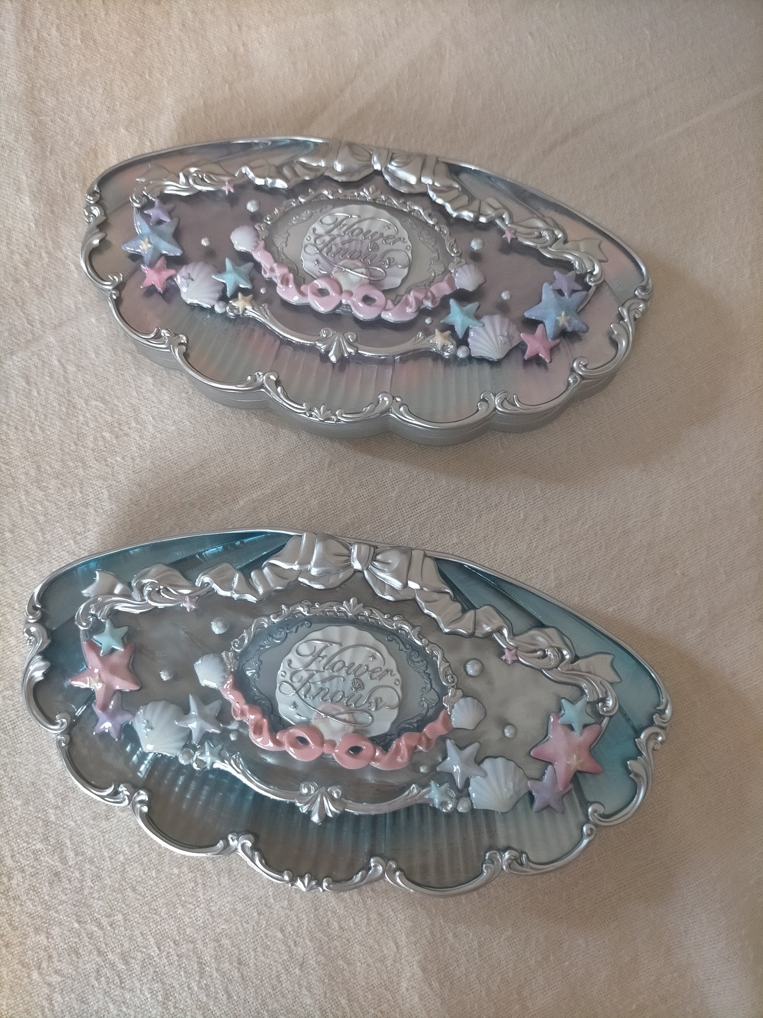 シェルズジュエルコレクション 6色アイシャドウパレット/FlowerKnows/アイシャドウパレットを使ったクチコミ（1枚目）