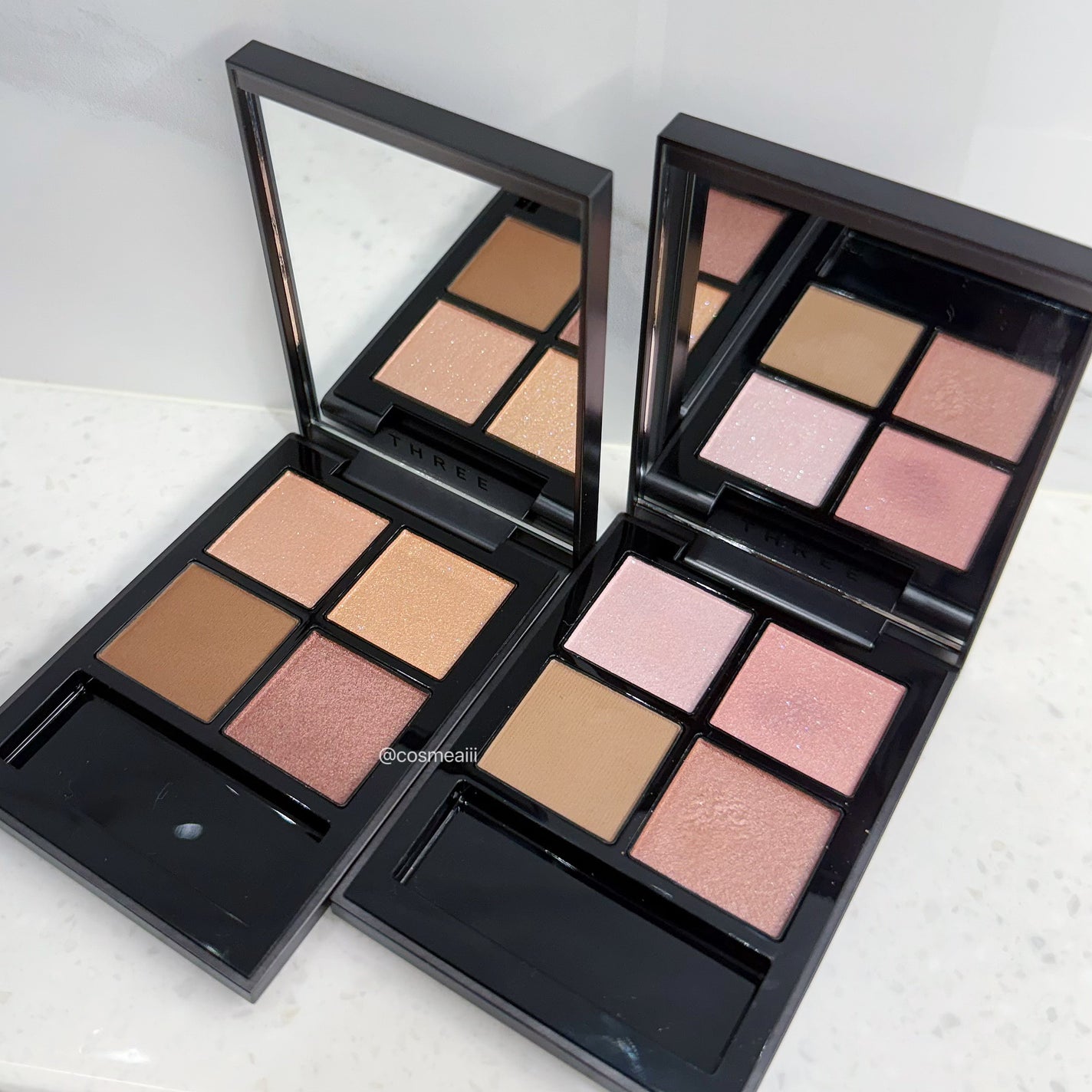 THREE スターゲージング アイシャドウクアッド/THREE/アイシャドウパレットを使ったクチコミ(3枚目)