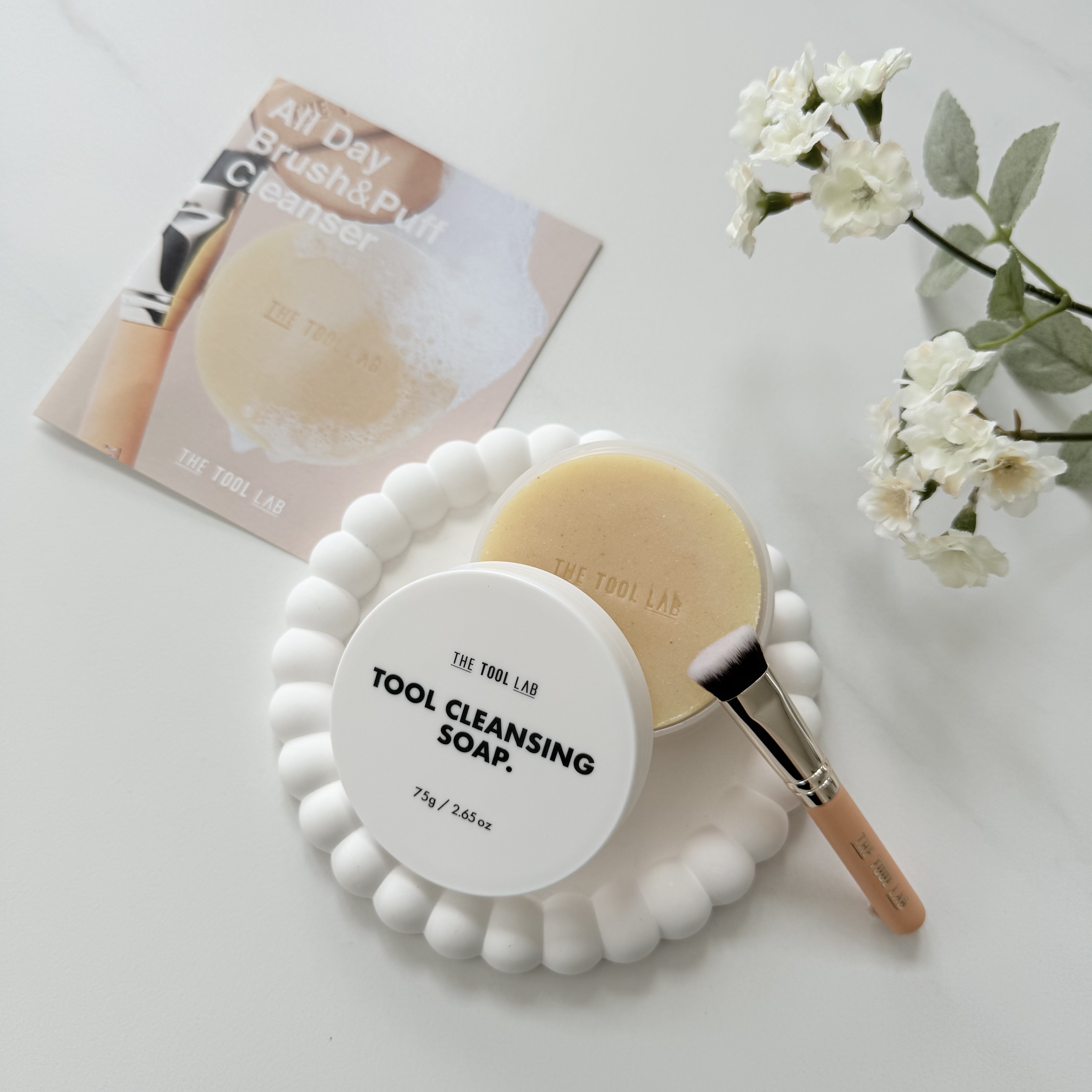 THE TOOL LAB ブラシ&パフクレンザー/THE TOOL LAB/その他化粧小物を使ったクチコミ（1枚目）