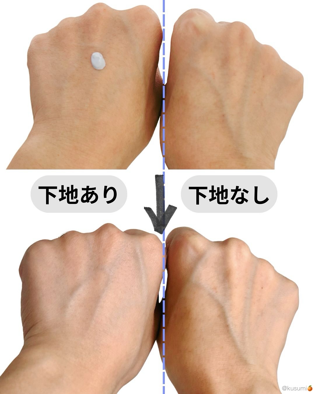 セラムフィット バランシング トーンアップクリーム/ByUR/化粧下地を使ったクチコミ（2枚目）