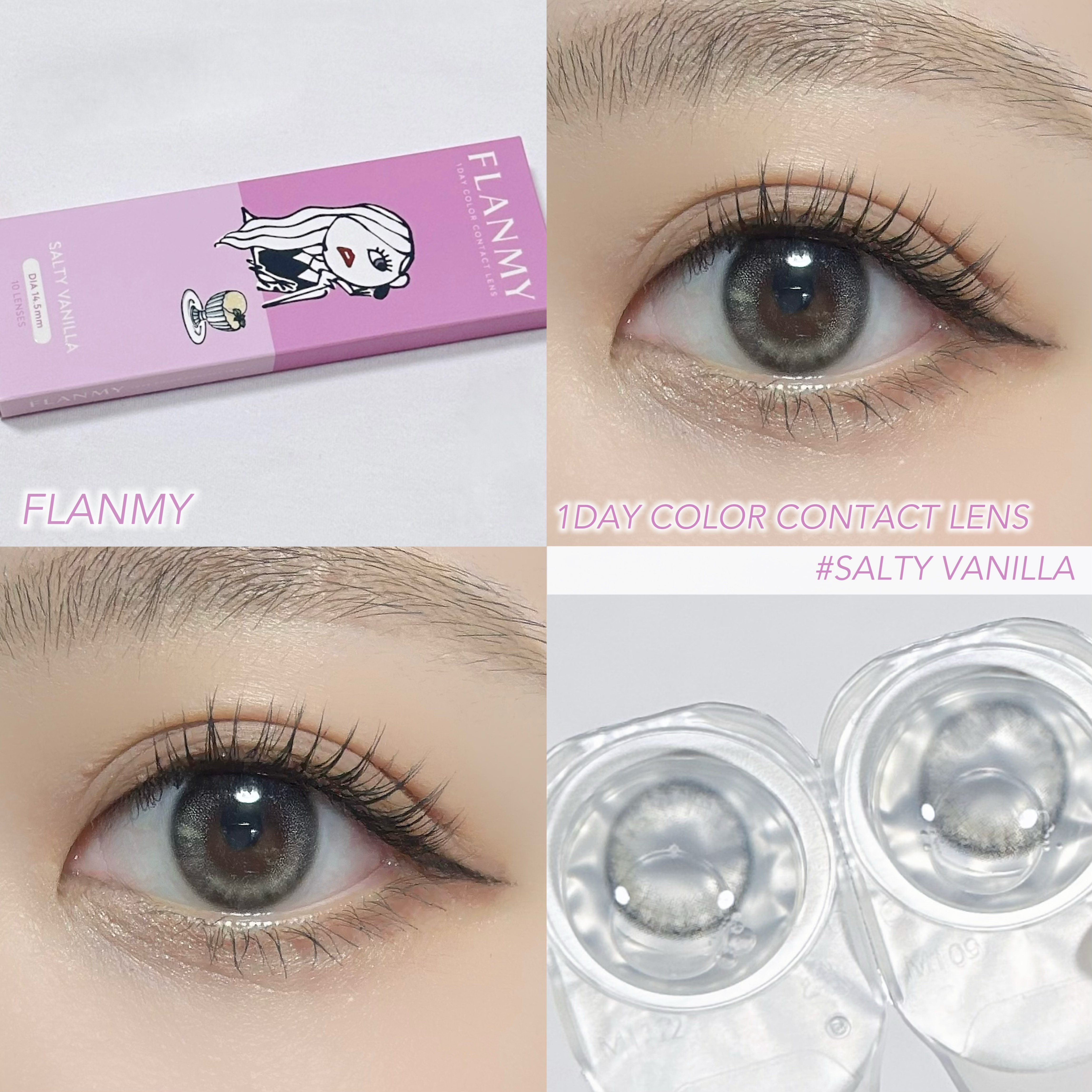 FLANMY 1day/FLANMY/ワンデー（１DAY）カラコンを使ったクチコミ（1枚目）