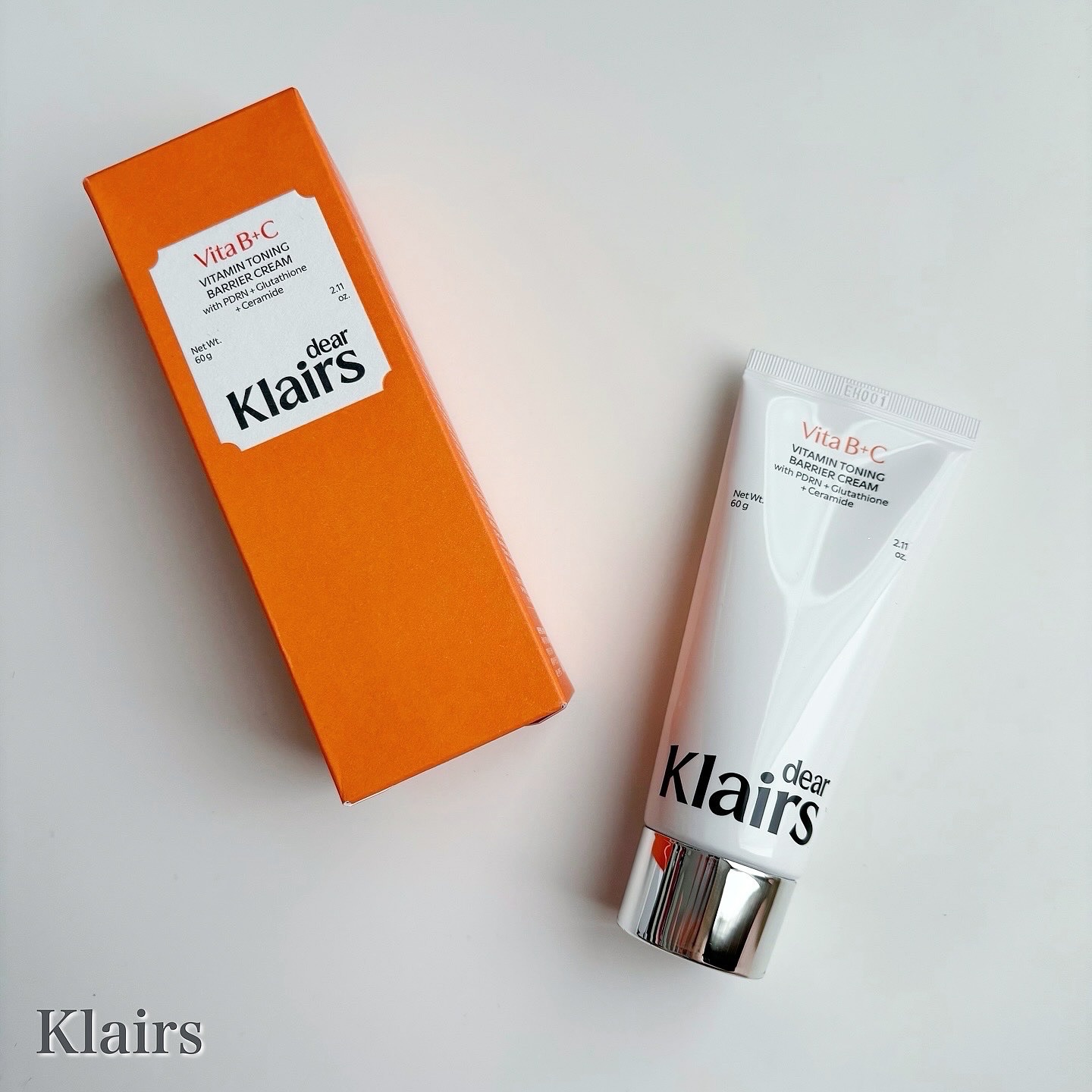 PDRN ビタグル バリアクリーム/Klairs/フェイスクリームを使ったクチコミ（1枚目）