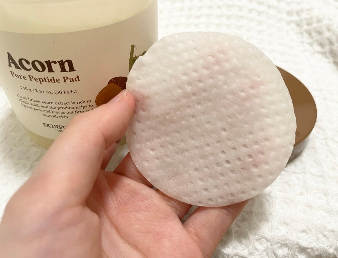 どんぐり ポア ペプチド パッド/SKINFOOD/トナーパッドを使ったクチコミ(2枚目)