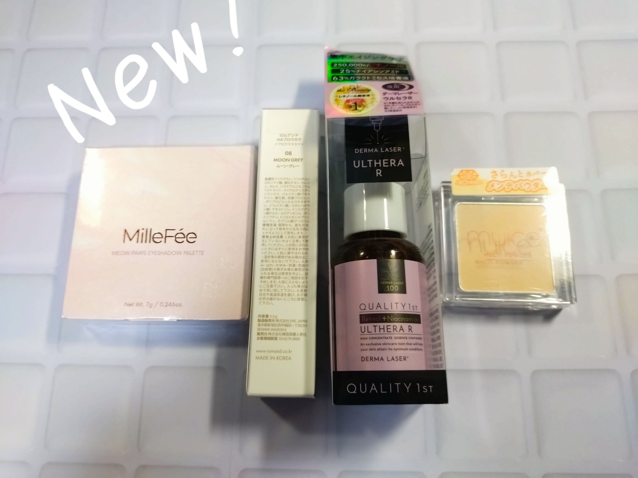 ハンオールブロウカラ/rom&nd/眉マスカラを使ったクチコミ（1枚目）