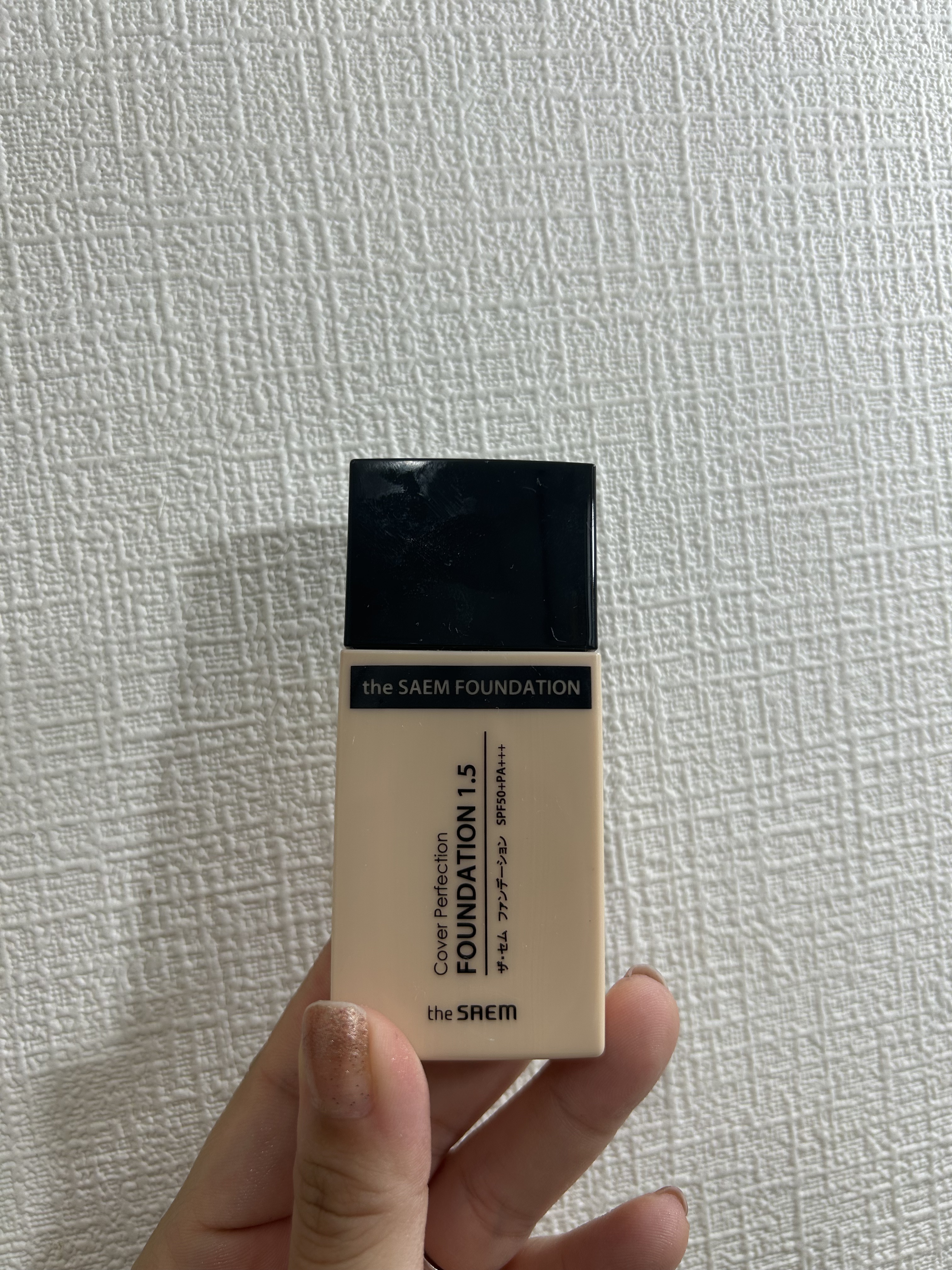 ザ・セム CPファンデーション 1.5 ナチュラルベージュ/the SAEM/リキッドファンデーションを使ったクチコミ（1枚目）