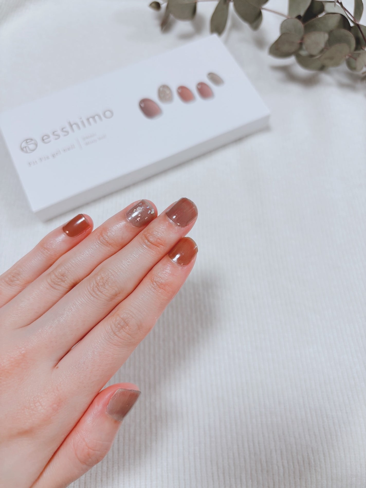 フィットフィックスジェルネイル/esshimo/ネイルシールを使ったクチコミ(1枚目)