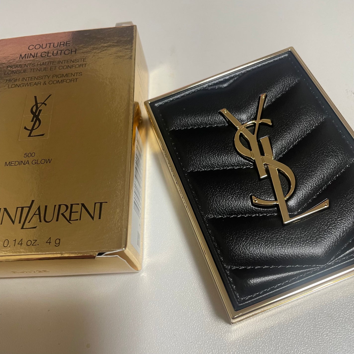 クチュール ミニ クラッチ/YVES SAINT LAURENT BEAUTE/アイシャドウパレットを使ったクチコミ(2枚目)