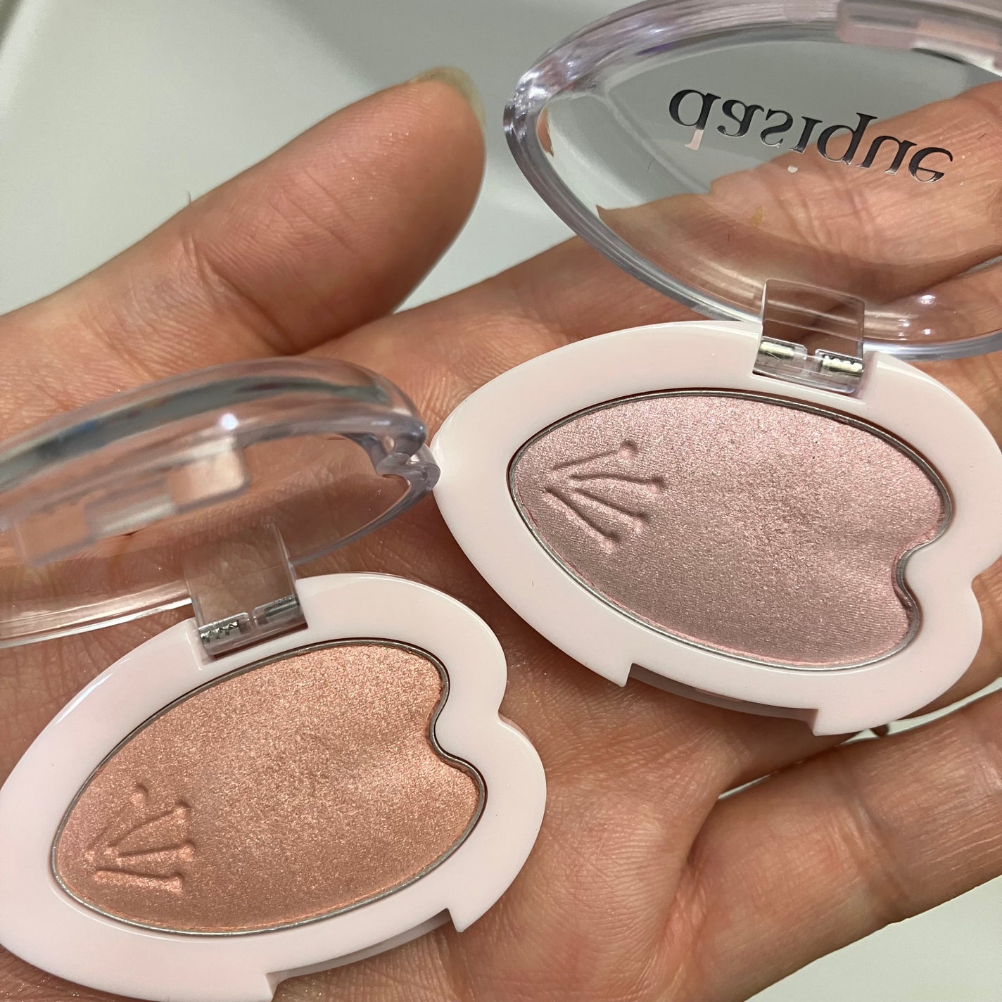 ブルーミングシングルシャドウ/dasique/単色アイシャドウを使ったクチコミ(1枚目)