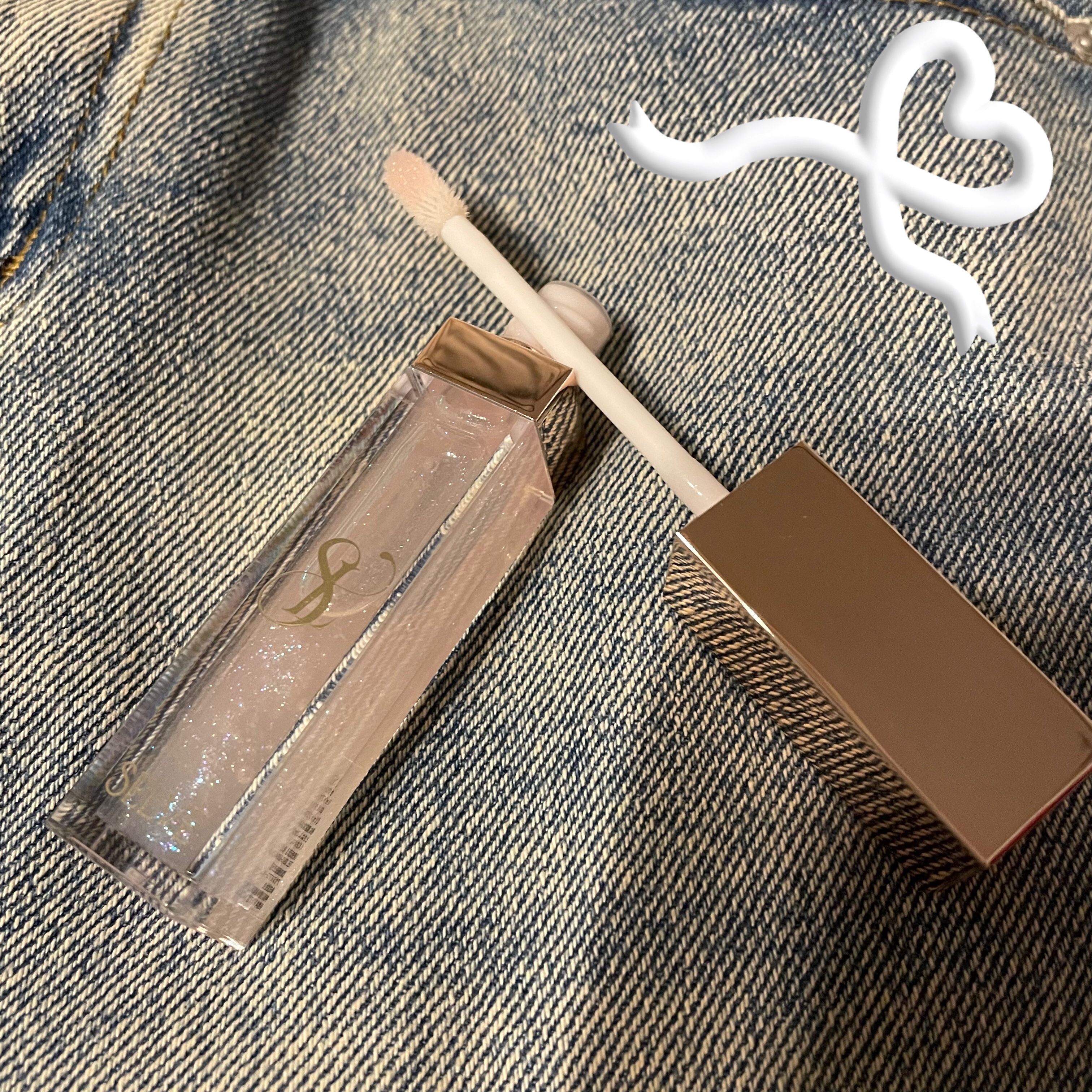 グロッシーリップオイル 01 クリスタル/SELVE/リップグロスを使ったクチコミ（1枚目）