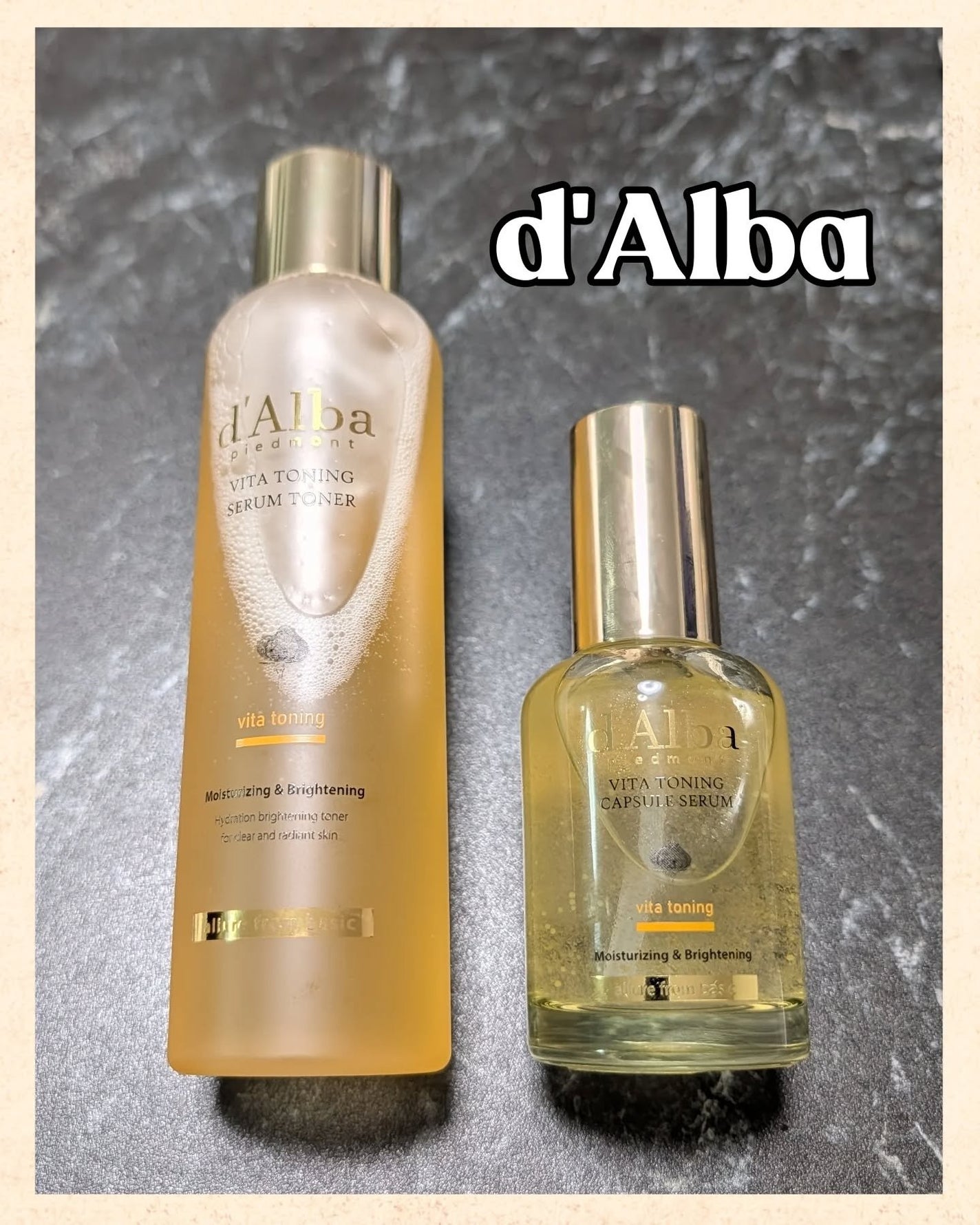 ビタトーニングセラムトナー/ダルバ/化粧水を使ったクチコミ(1枚目)