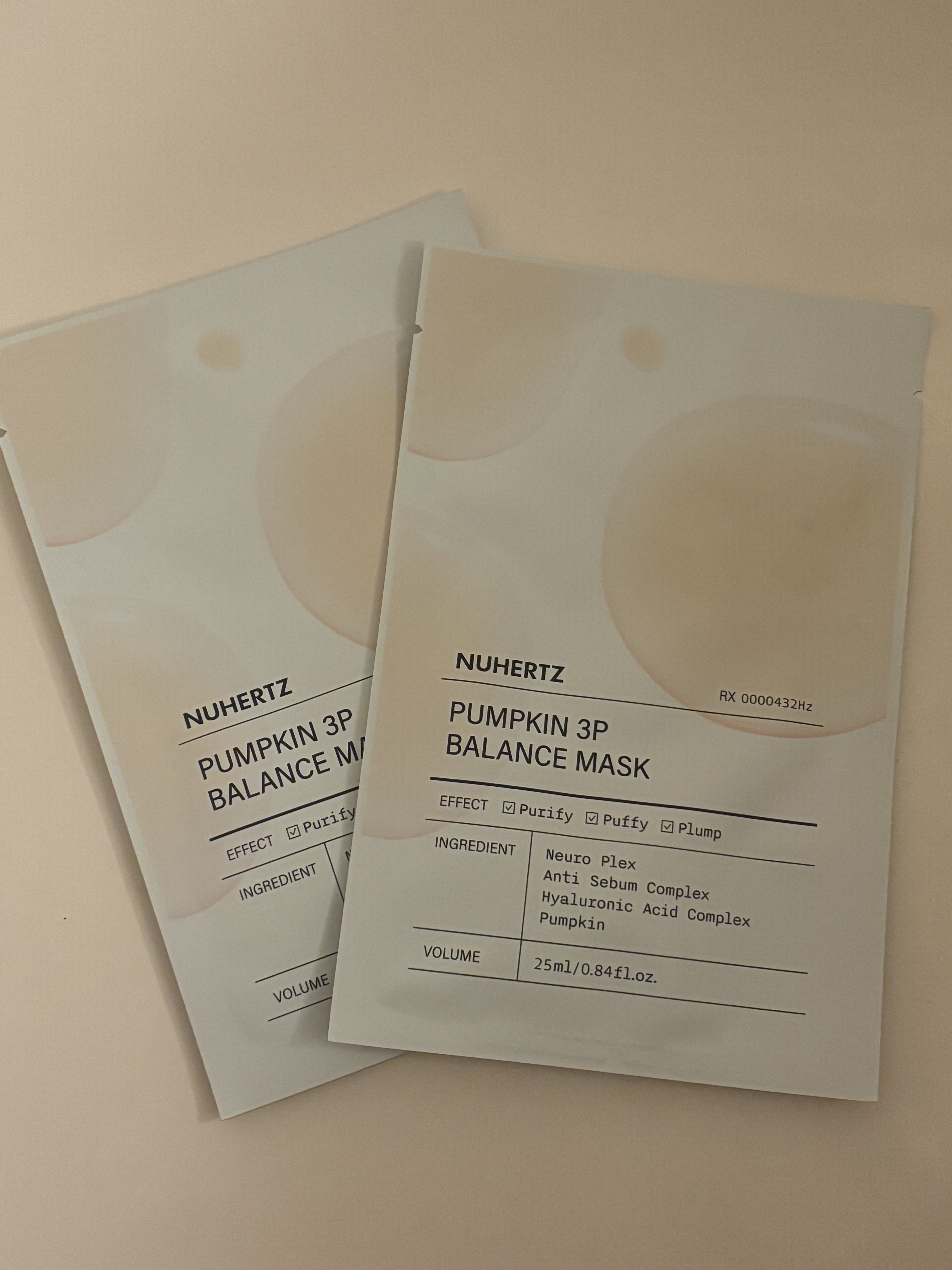 パンプキン3Pバランスマスク/NUHERTZ/シートマスク・パックを使ったクチコミ（1枚目）