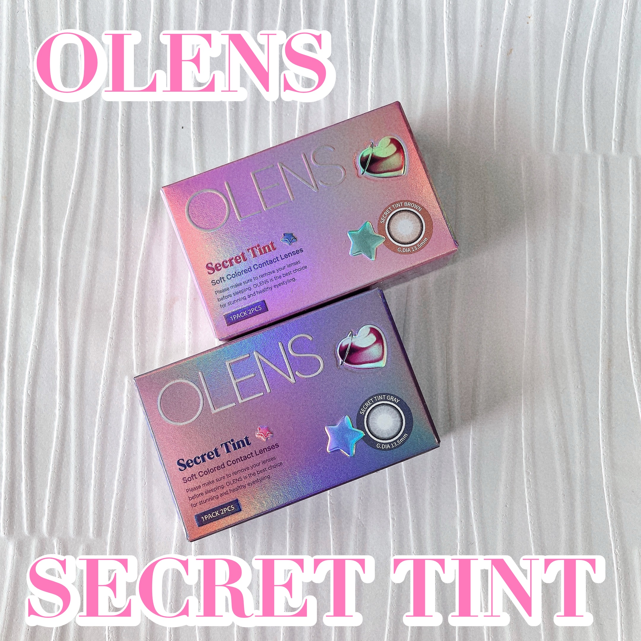 secret tint/OLENS/１ヶ月（１MONTH）カラコンを使ったクチコミ（1枚目）