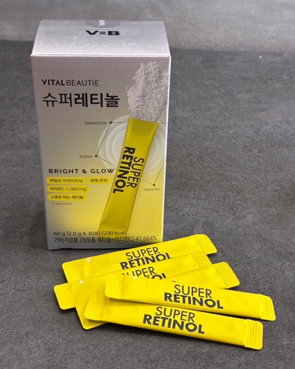 スーパーレチノールC/VITALBEAUTIE/美容サプリメントを使ったクチコミ(4枚目)