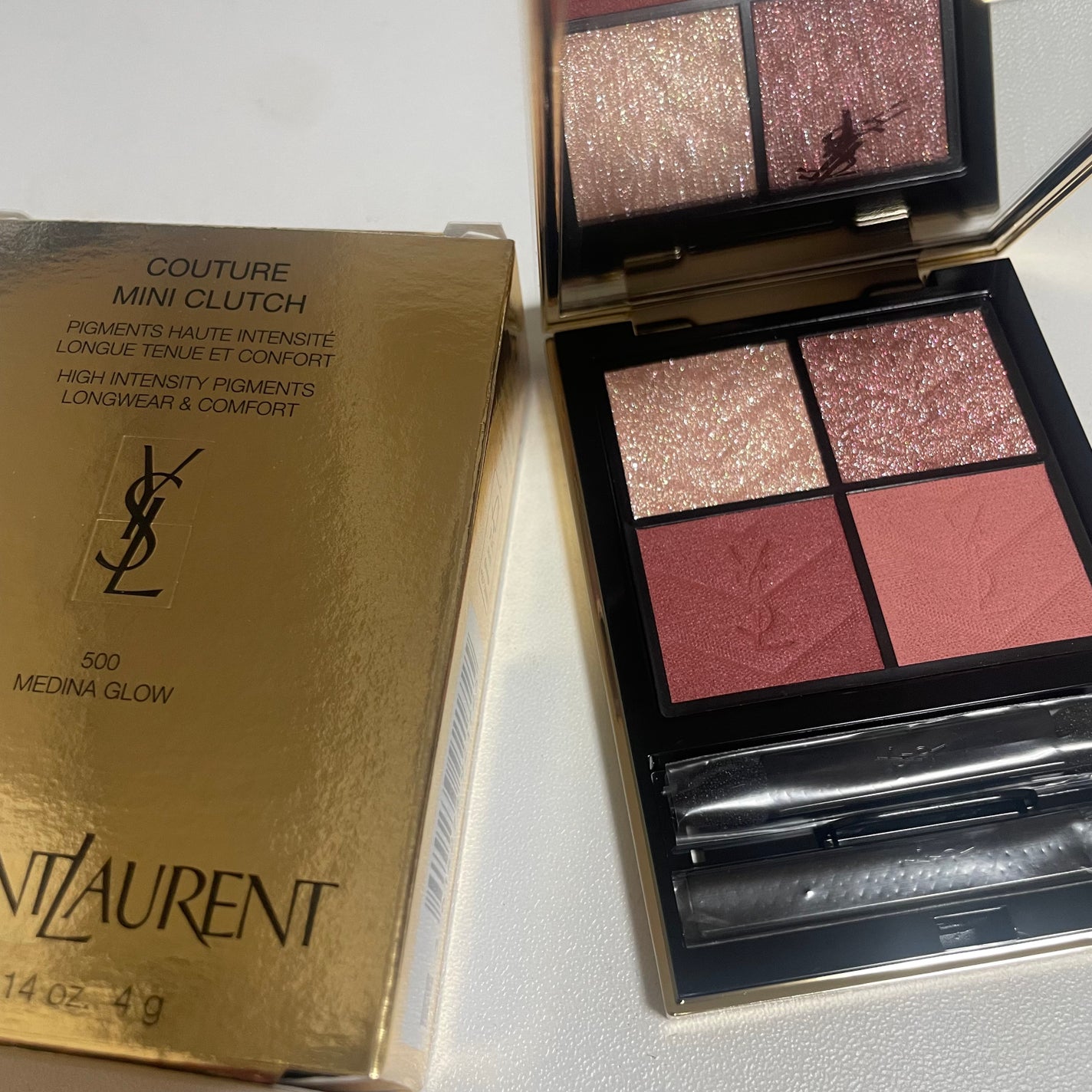 クチュール ミニ クラッチ/YVES SAINT LAURENT BEAUTE/アイシャドウパレットを使ったクチコミ(1枚目)