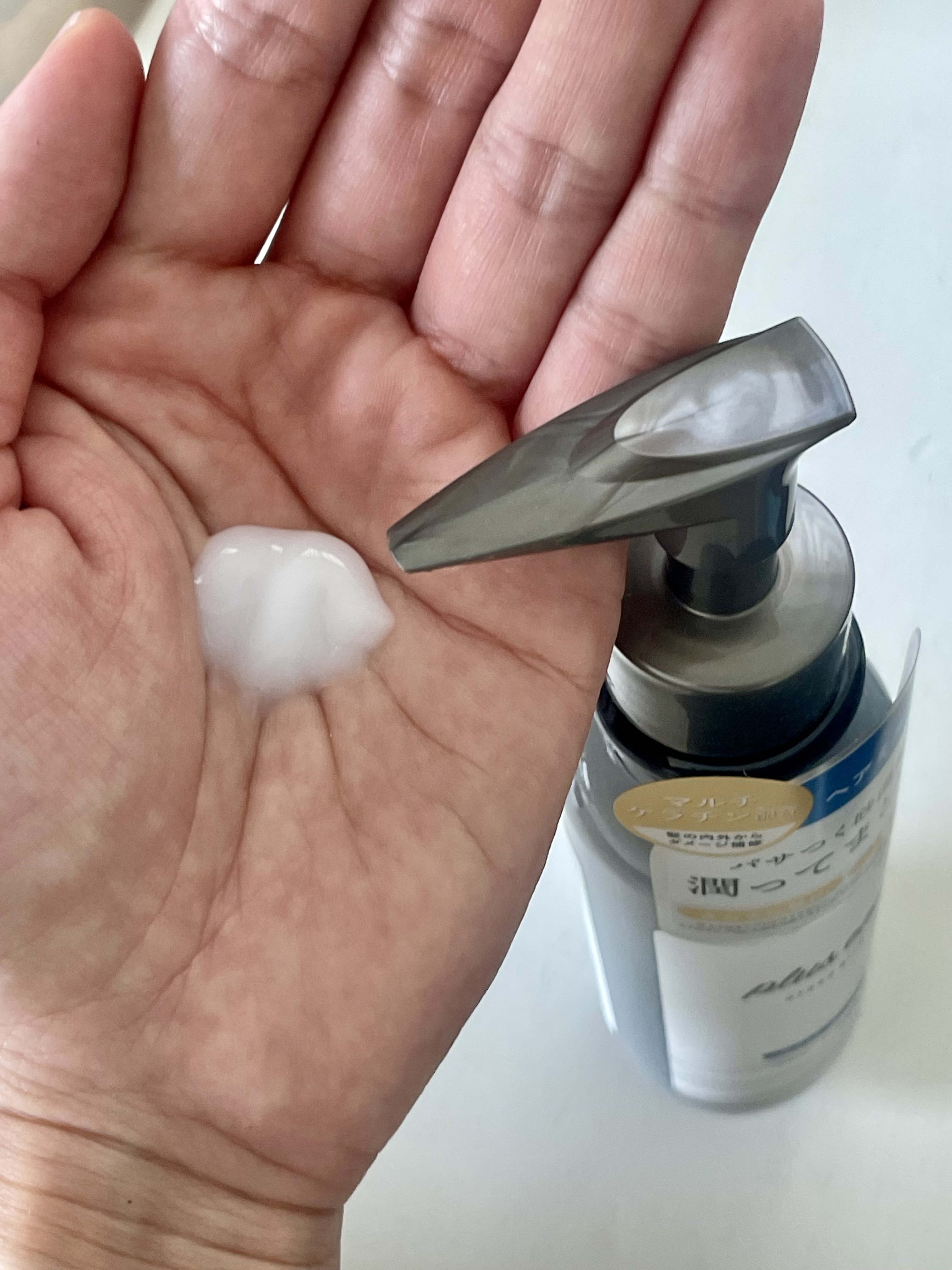 プリュスオー ハイドロミルク/plus eau/ヘアミルクを使ったクチコミ（2枚目）