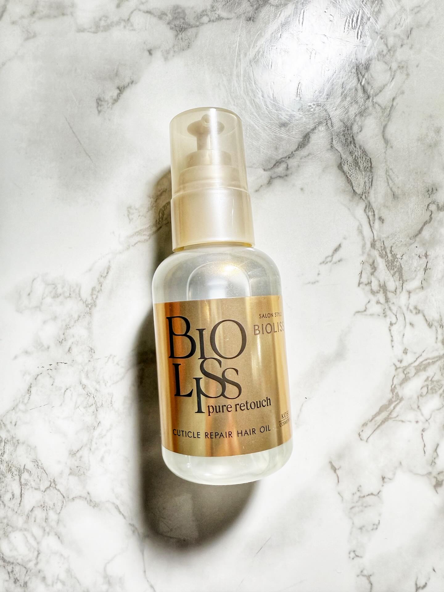 ＳＳ ビオリス ピュアレタッチ キューティクルリペア ヘアオイル/SSビオリス/ヘアオイルを使ったクチコミ（1枚目）