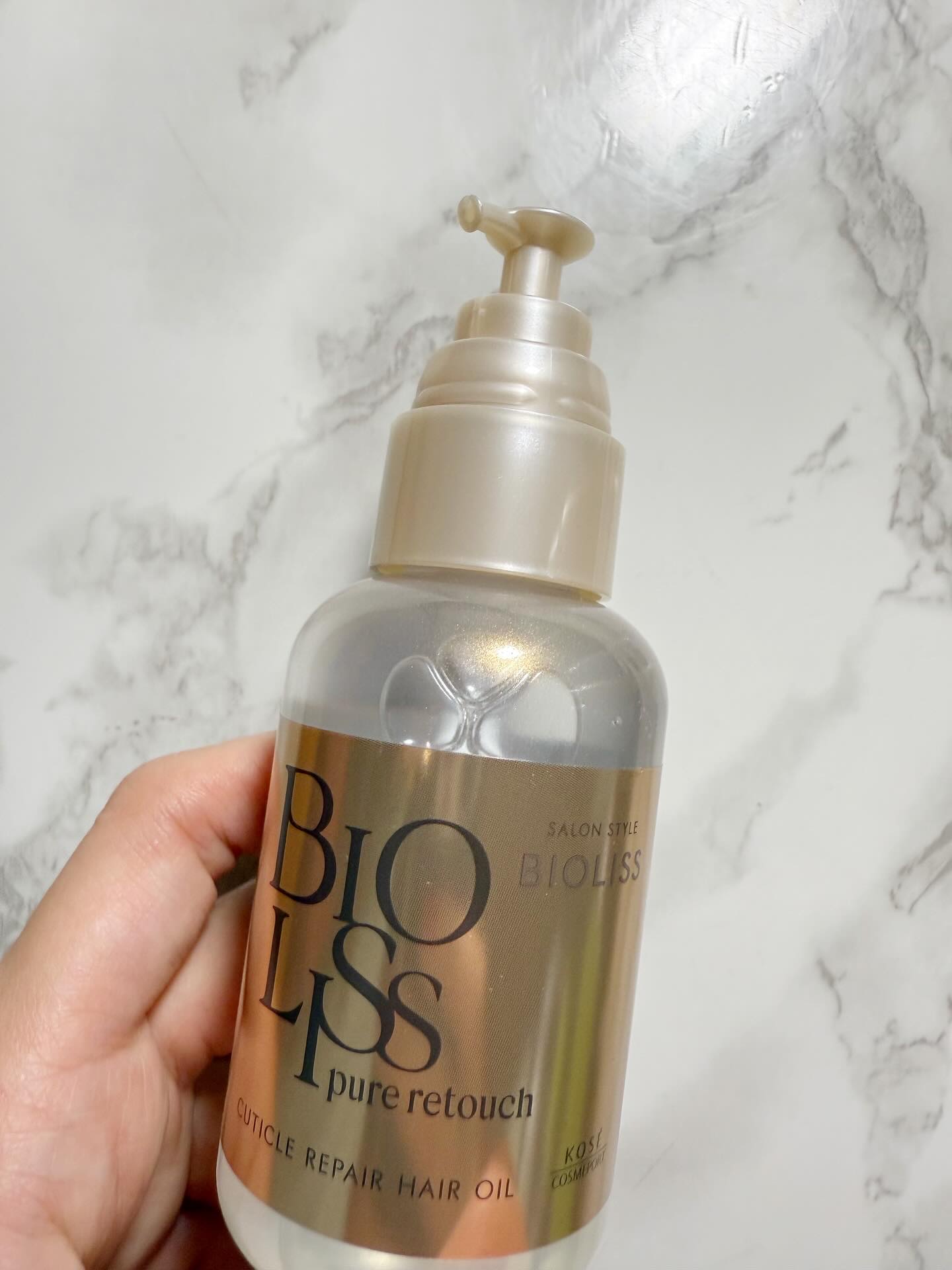 ＳＳ ビオリス ピュアレタッチ キューティクルリペア ヘアオイル/SSビオリス/ヘアオイルを使ったクチコミ（3枚目）